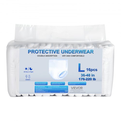Incontinence underwear for adults Protective underwear for men and women Size L