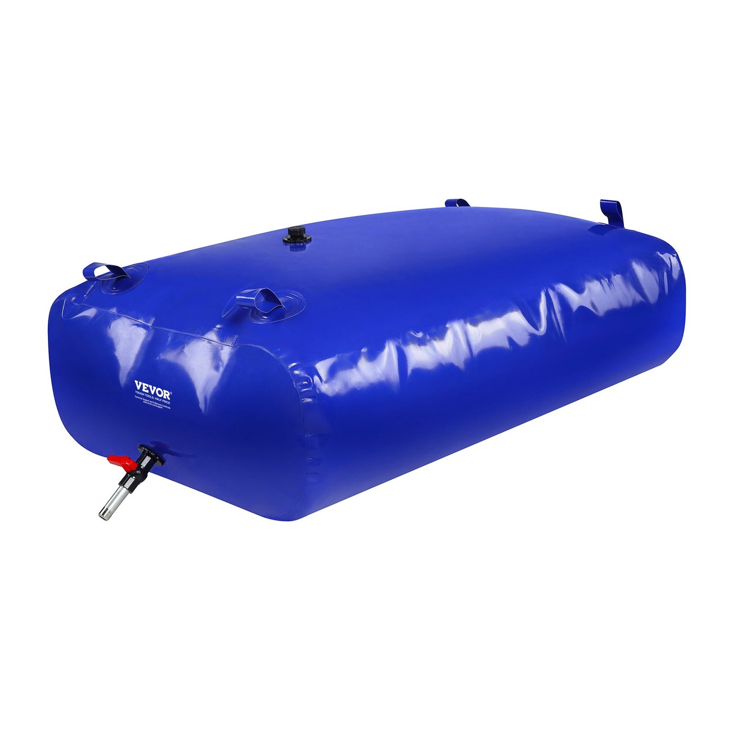 Bärbar vattenlagringsblåsa 142,7 Gal 1000D PVC-hopfällbar vattentank