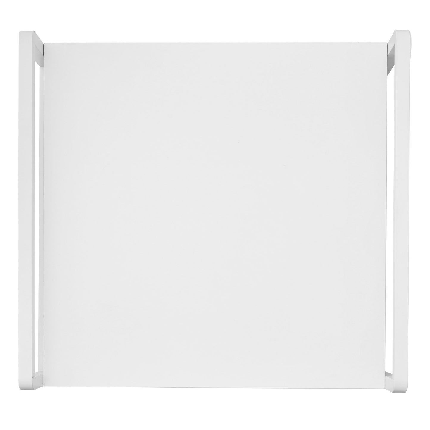 Mini Fridge Stand with Storage 176 lbs White Mini Fridge Table 2 Drawers