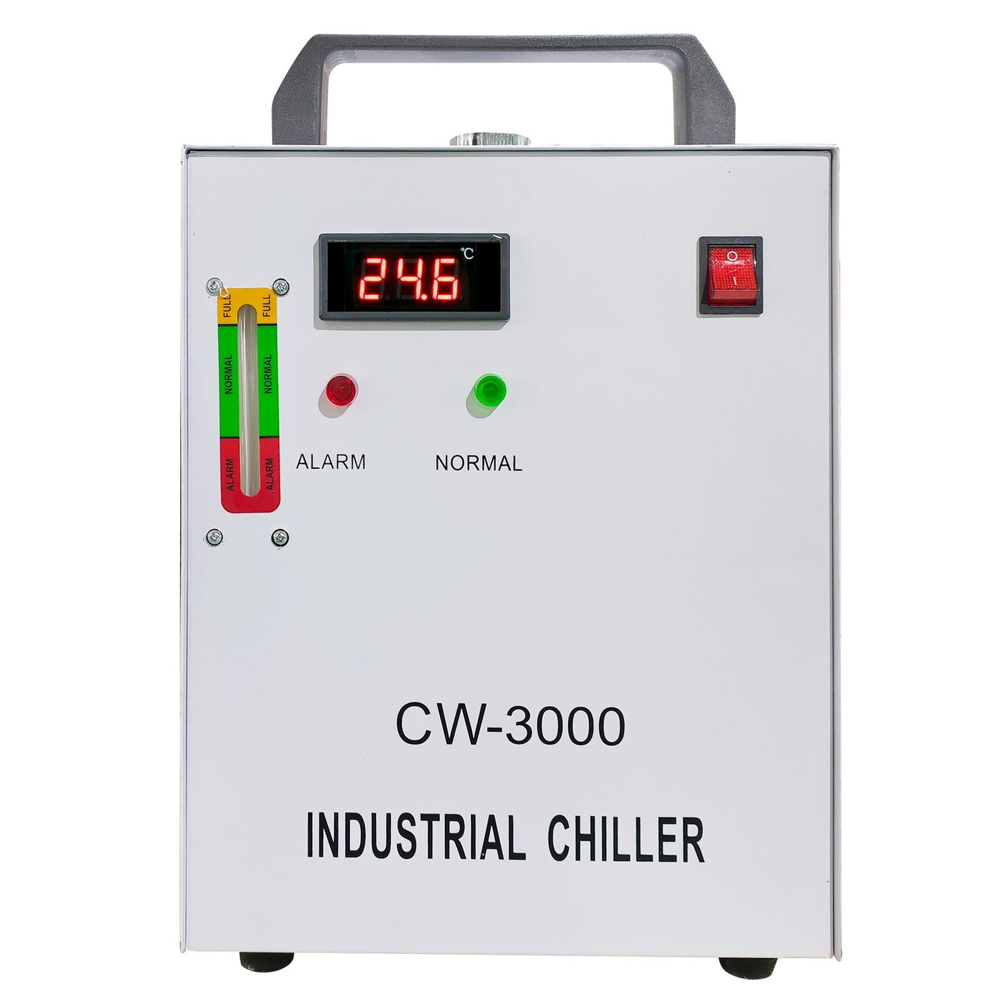 9L tankvattenkylare CW-3000DG Termolys Industriell vattenkylare Vattenkylningskylare för 60W 80W CO2 glaslaserrörkylare
