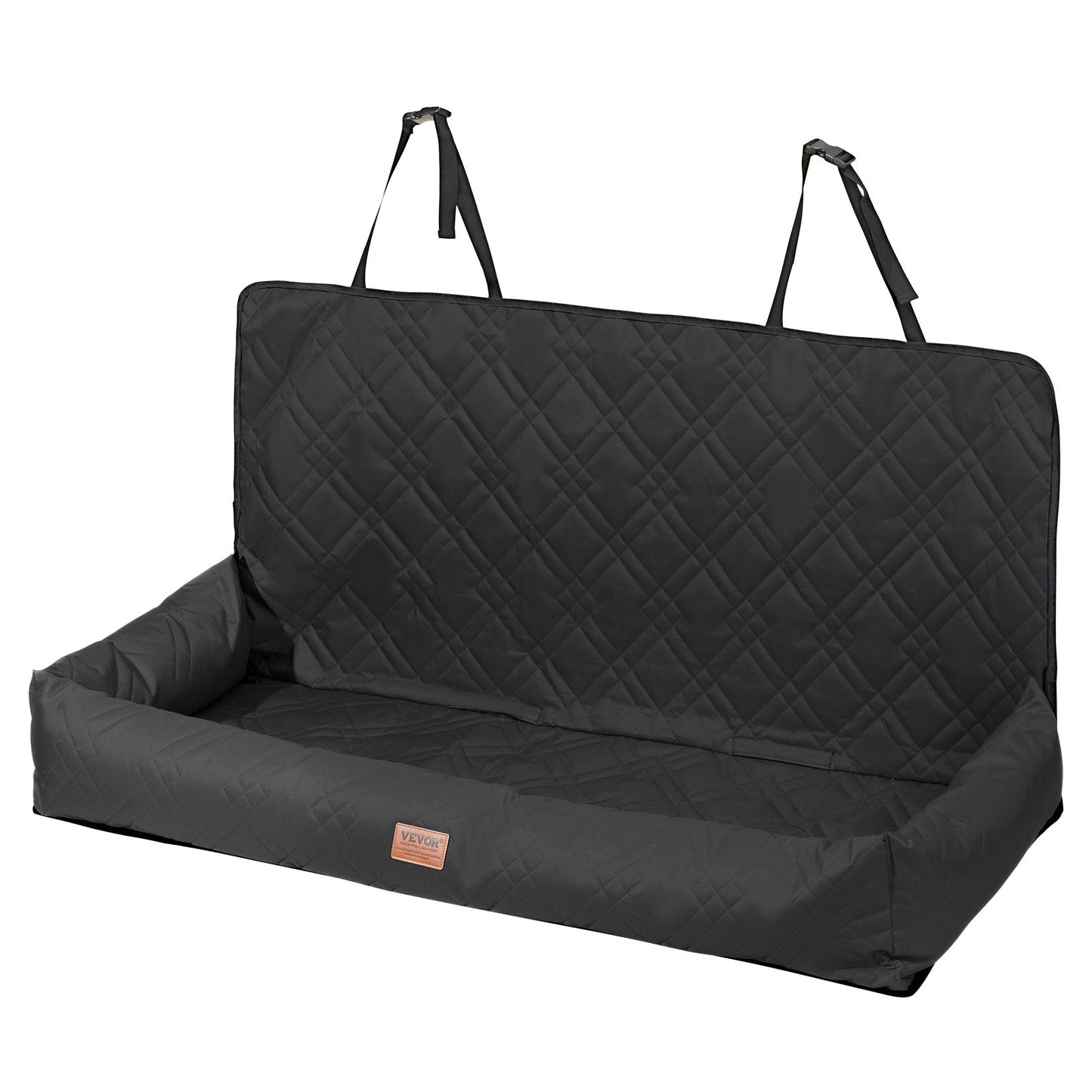 Dog Booster Car Seat Pet Car Seat för medelstor hund upp till 100 lbs svart
