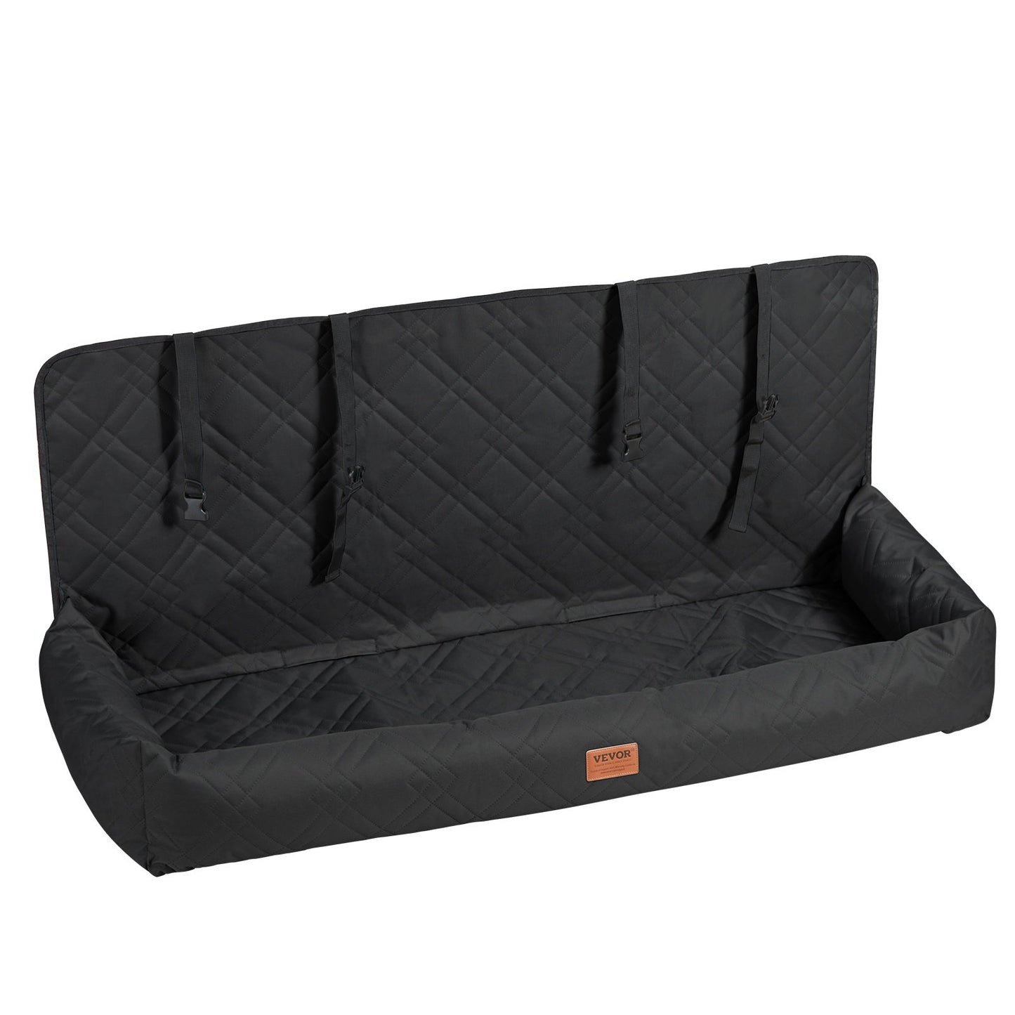 Dog Booster Car Seat Pet Car Seat för medelstor hund upp till 100 lbs svart