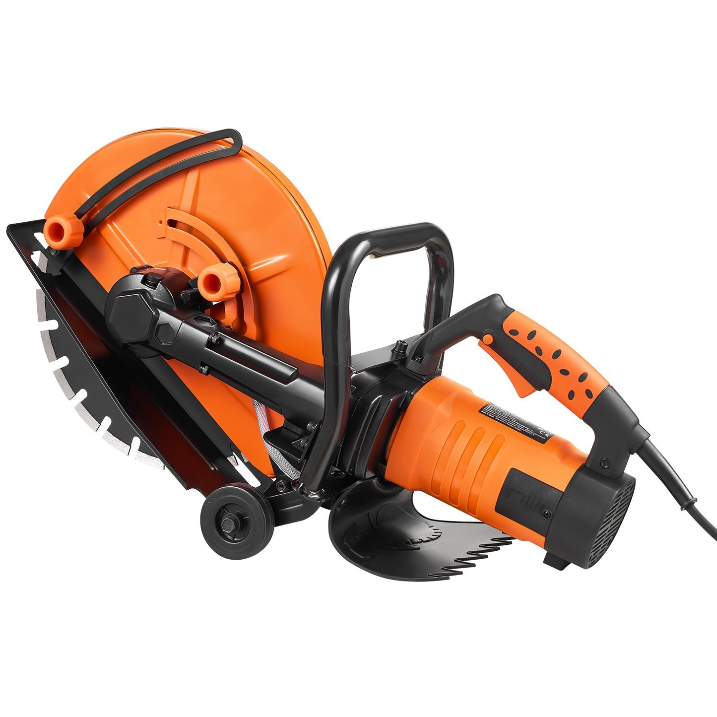 14'' Electric Concrete Saw Wet/Dry Saw Cutter with Water Pump and Blade