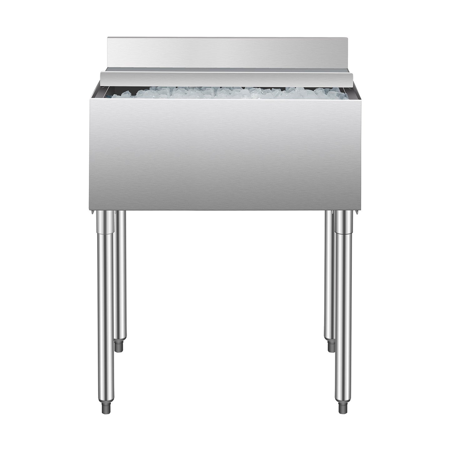 Commercial Ice Bin 78,4 L Underbar Ice Bin med skjutlock för kök