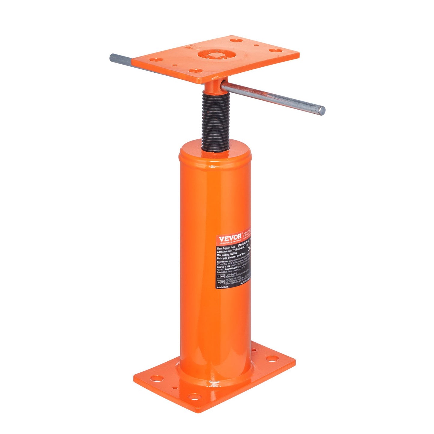 Verstellbarer Bodennivellierungspfosten, Hausbodennivellierungslift, Höhenbereich 12"-16"