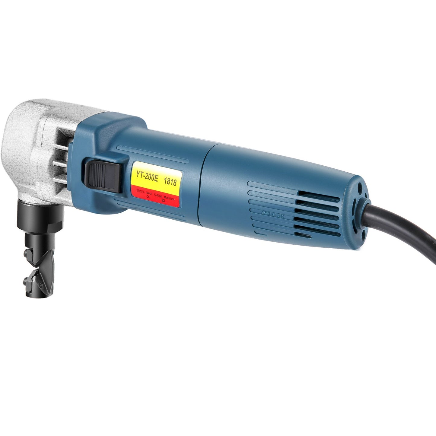Electric Metal Nibbler 380W Nibbler Metal Cutter 1800RPM Höghastighetsrotor Metall Nibbler 220V med utbytta blad Förvaringsväska Plåt Nibbler för skärning av rostfritt stål, aluminium, plast