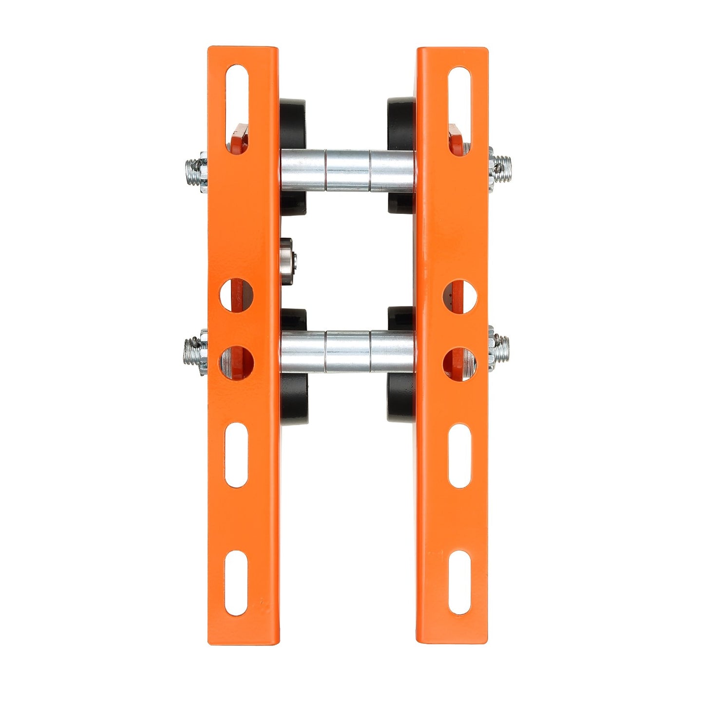 Electric Lifting Trolley Manual, 2200 lbs/1 ton Capacity for PA200 PA250 PA300 PA400 PA500, Dual Wheel Push Beam Trolley, 2.68"-4.33" Adjustable Beam Flange Width for Straight Curved I-Beam