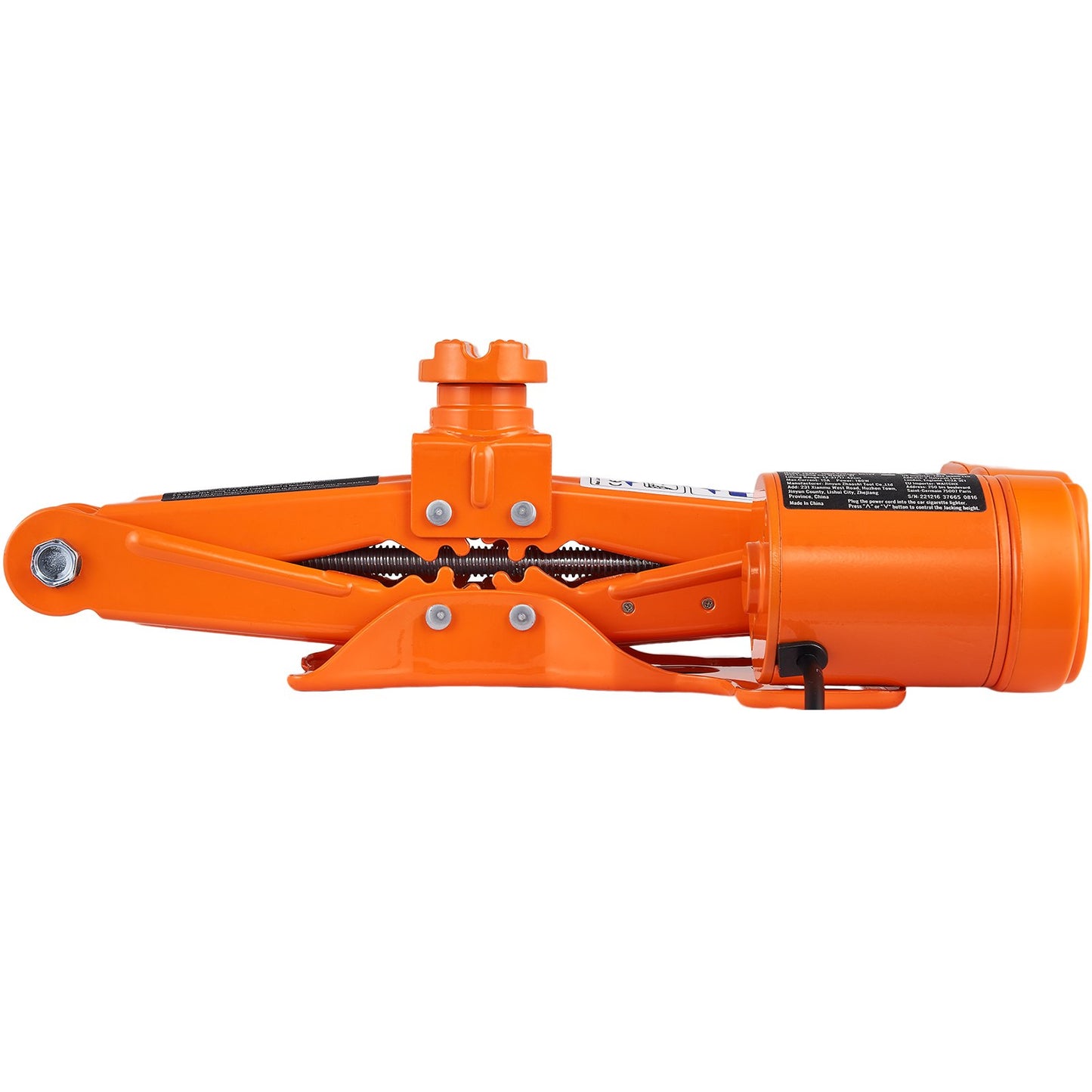 Elbil Jack Golv Jack 3 Ton elektrisk sax Jack bil reparationsverktyg