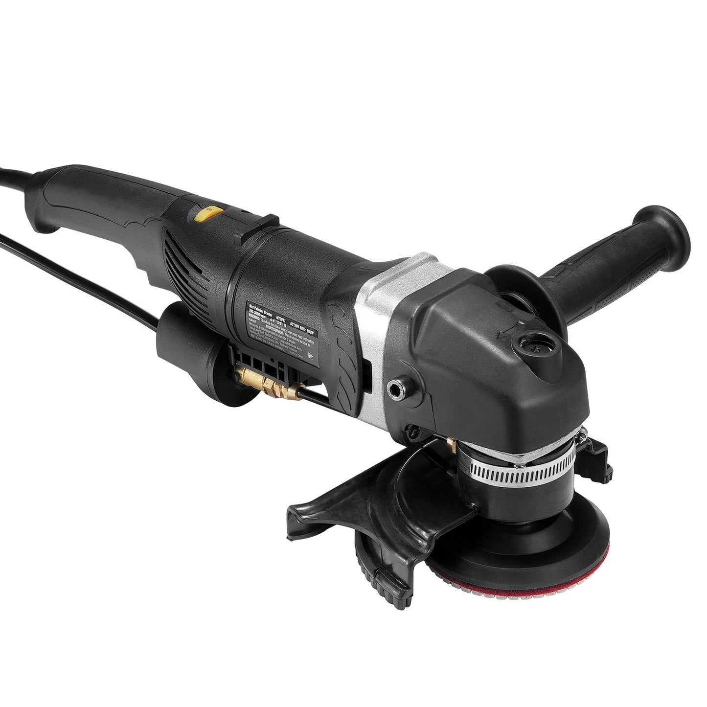 Wet Stone Polisher 4-inch 800W Electric Concrete Polisher 6 Speeds 7 Pads