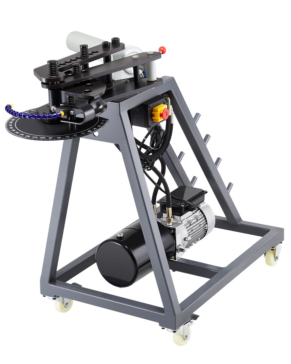 Elektrisk rörbockningsmaskin 750W rörbockare med 6L hydraulcylinder