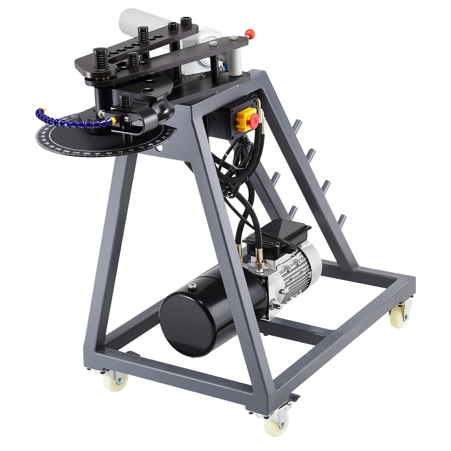 Elektrisk rörbockningsmaskin 750W rörbockare med 6L hydraulcylinder