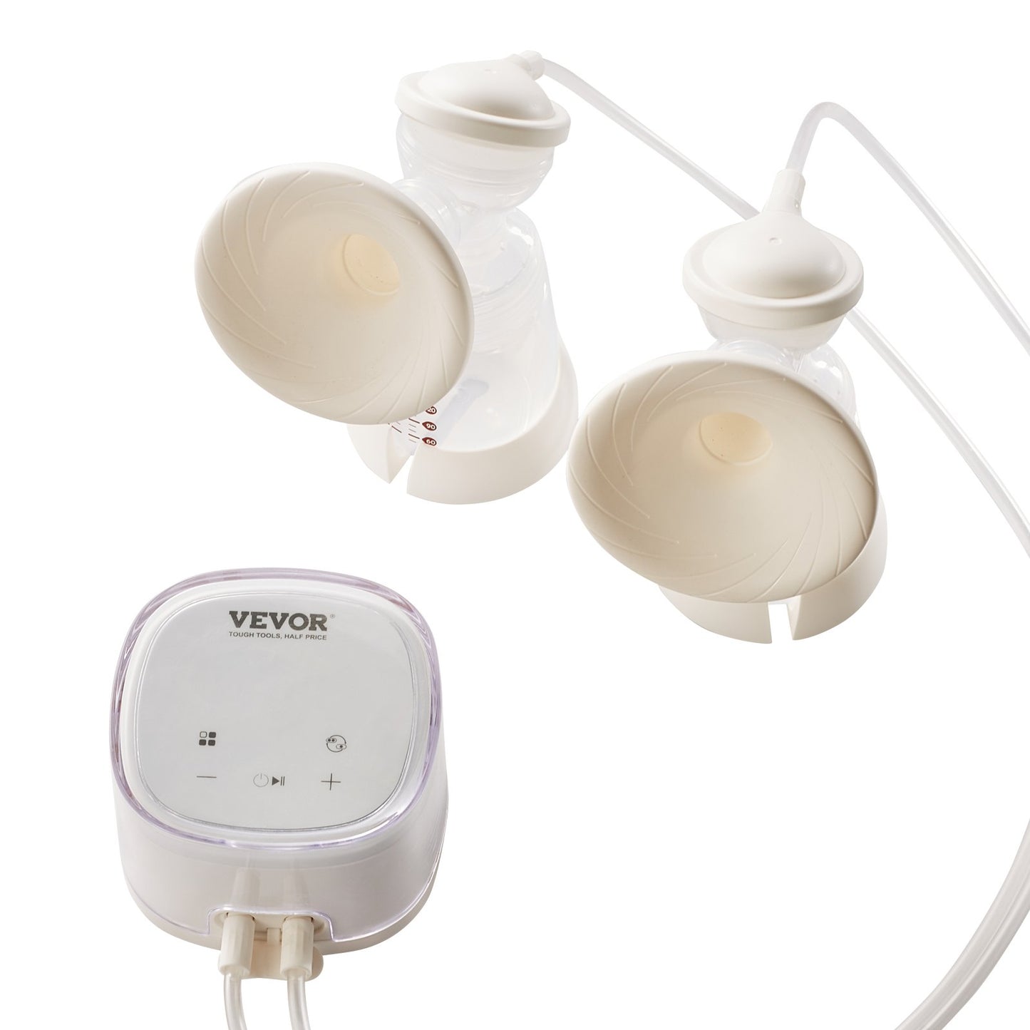 Milchpumpe Doppelte elektrische Milchpumpen 4 Modi und 16 Stufen 300 mmHg Saugleistung