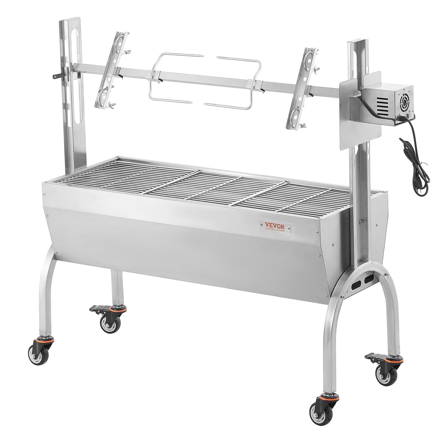 Roaster Spit Rotisserie BBQ Grill Gris Lamm Kyckling Stek 52W 198LBS