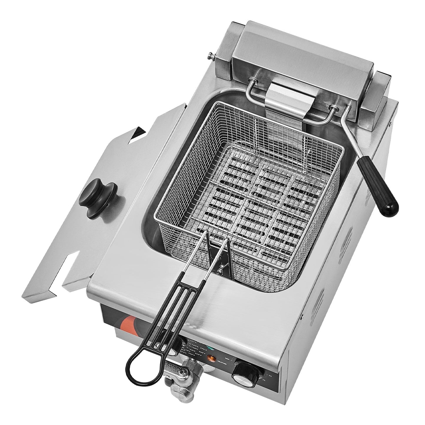 Commercial Electric Deep Fryer Countertop Deep Fryer 9Qt /8.5L