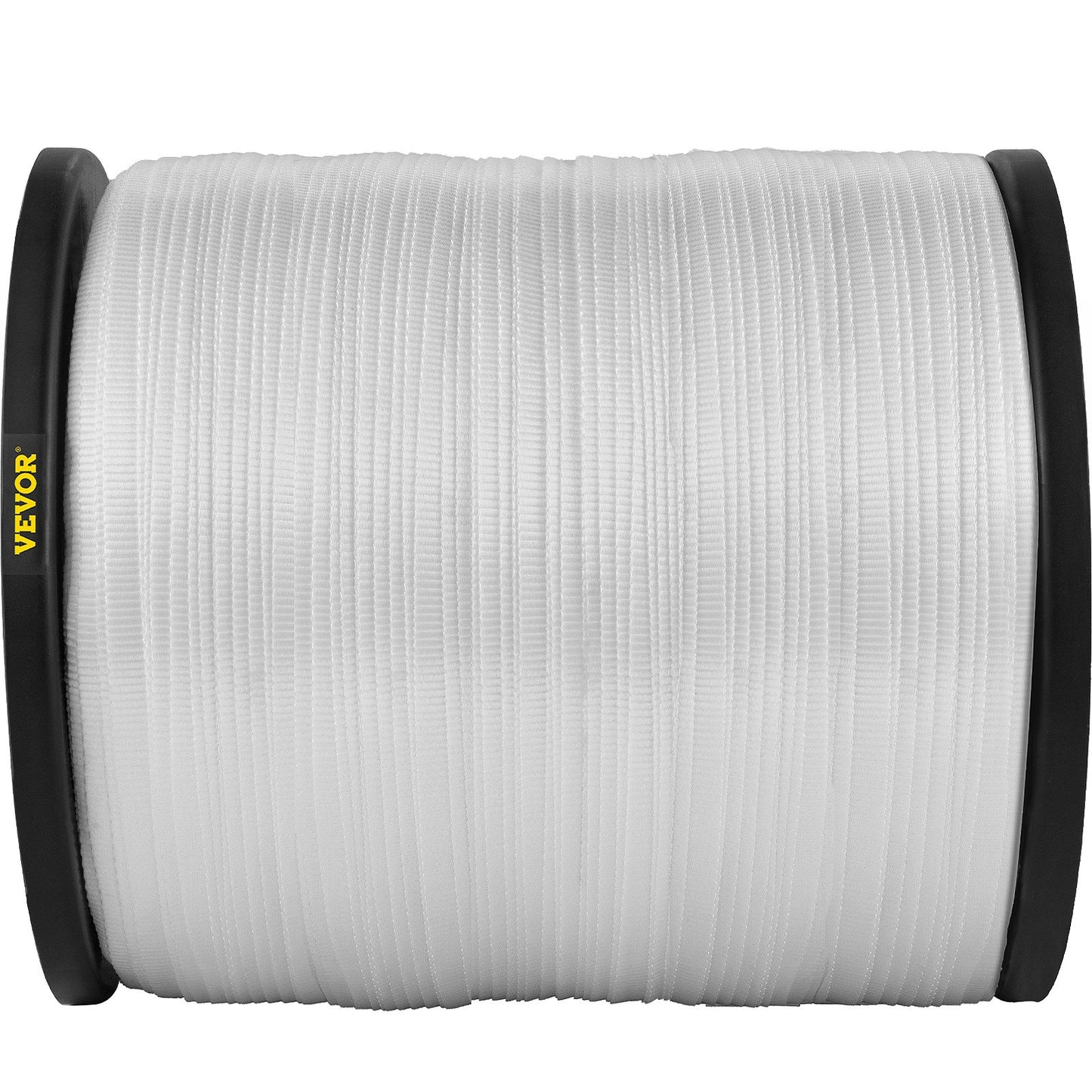 1250lbs polyesterdragtejp, 3153' x 1/2" platt tejp för tråd- och kabelledningsarbete Varierande funktioner, platt rep för dragning/lastning/packning i alla väder CONDITON