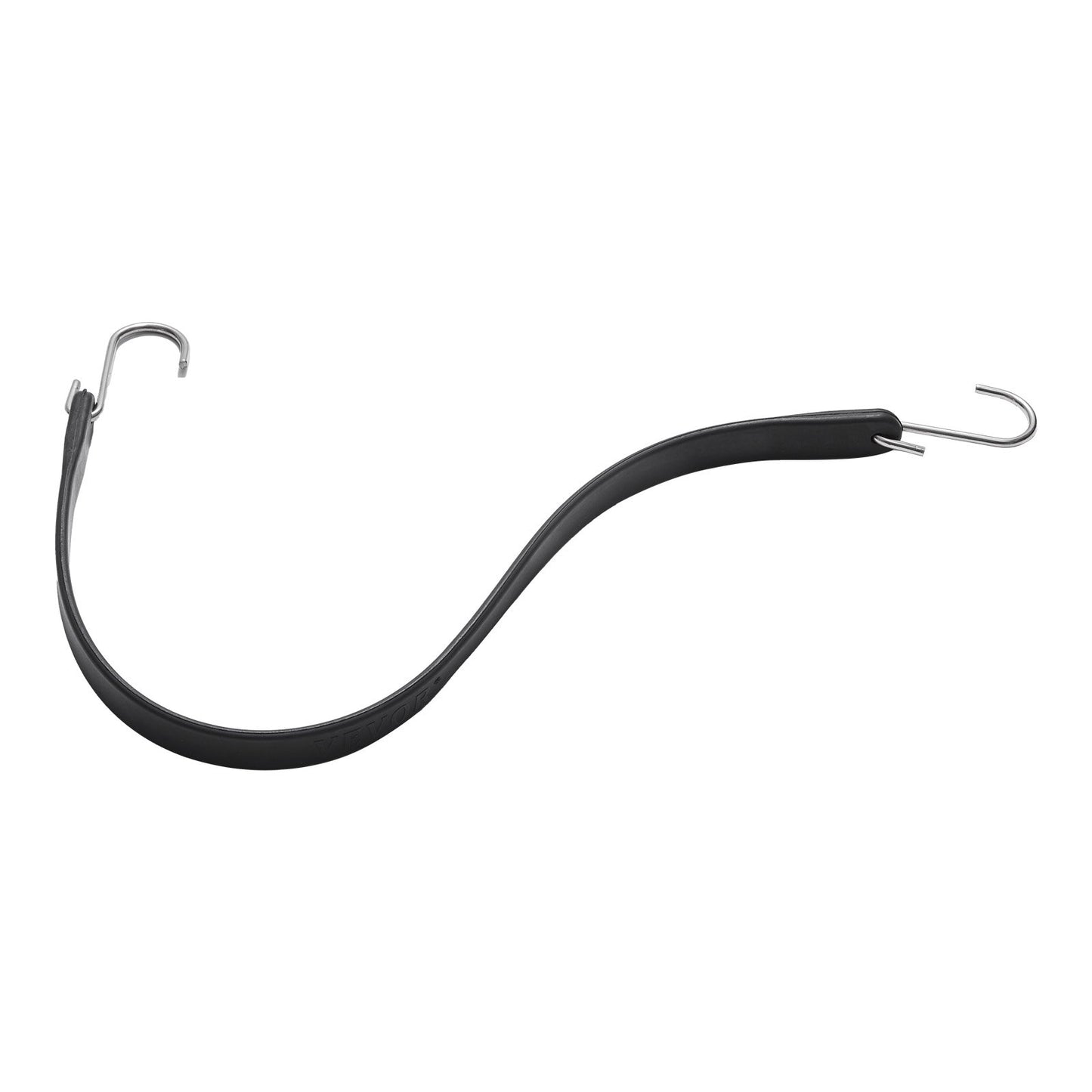 50 st Flat Bungee Cord Set 19,8 mm Heavy Duty Bungee Straps med S-krok