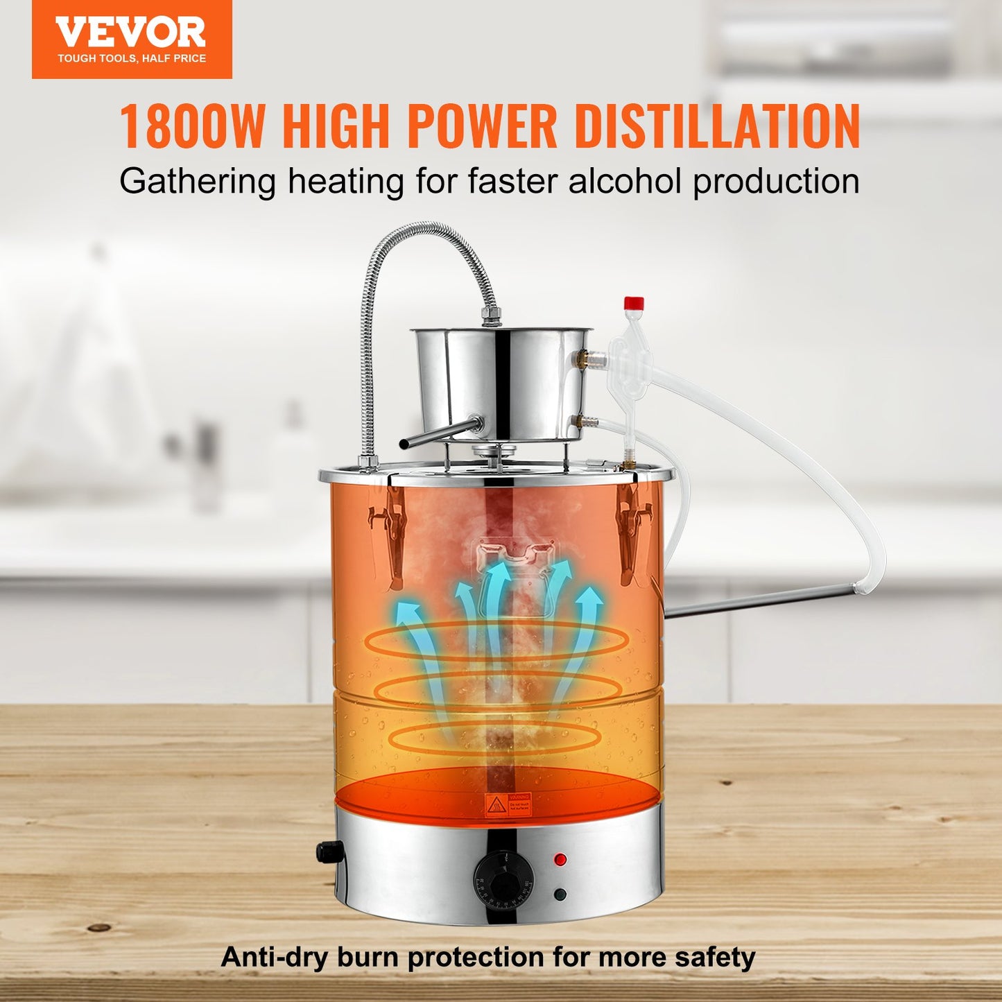 Still Water Distiller 9Gal with Thumper Keg & Water Pump