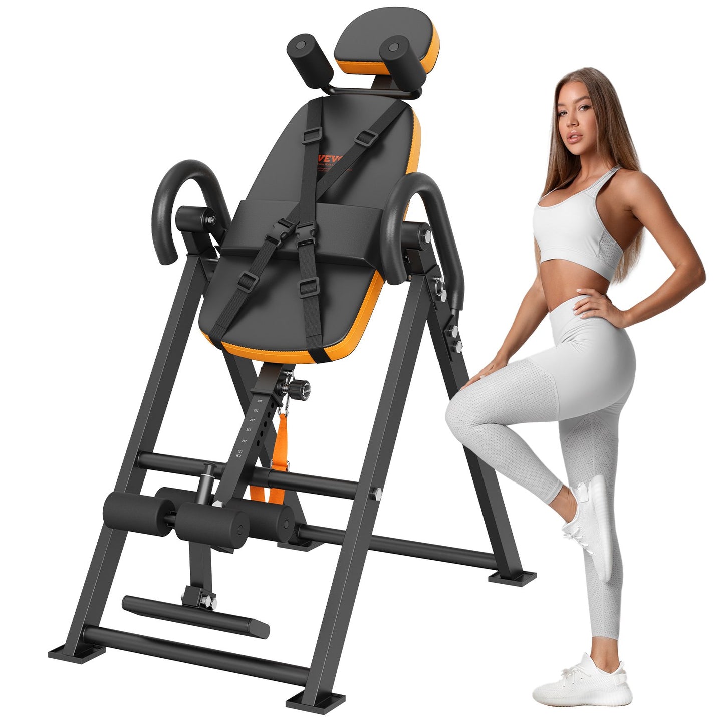 Inversion Table Foldable Strength Training Equipment Hang Training Bench