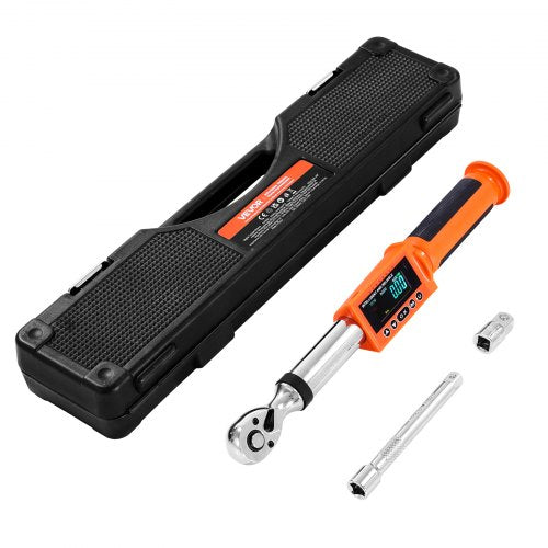 Digital momentnyckel 3/8 tums fattning 0-99.57 lbf-ft / 0-135 Nm 72 tänder | EU