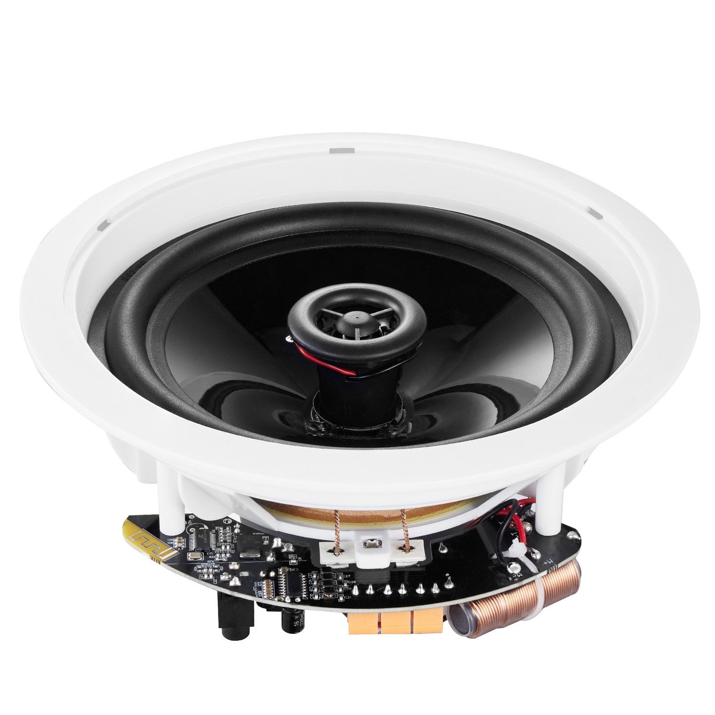 2 PCs 6,5'' Bluetooth takhögtalare 150W infälld vägghögtalare