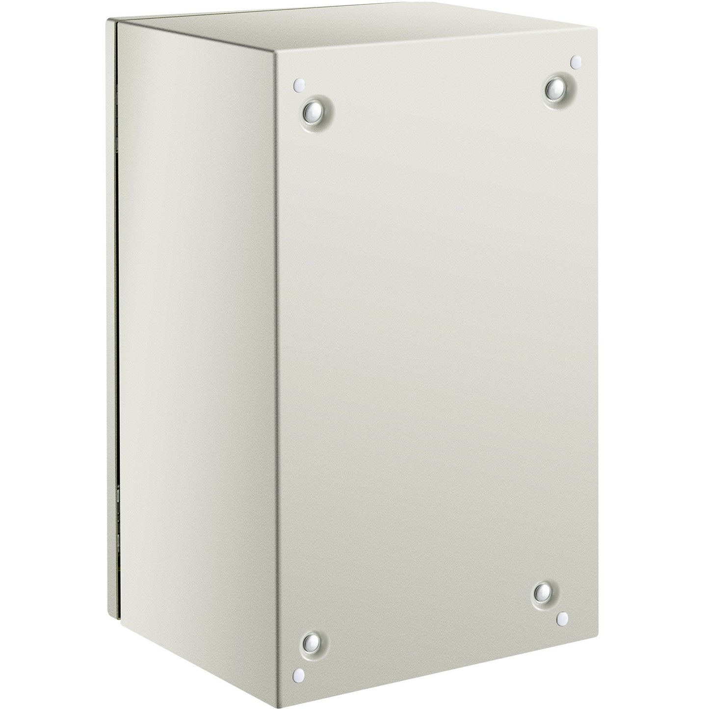NEMA stålkapsling, 20 x 12 x 10'' NEMA 4X eldosa i stål, IP66 vattentät och dammtät, elektrisk kopplingsdosa utomhus/inomhus, med monteringsplatta