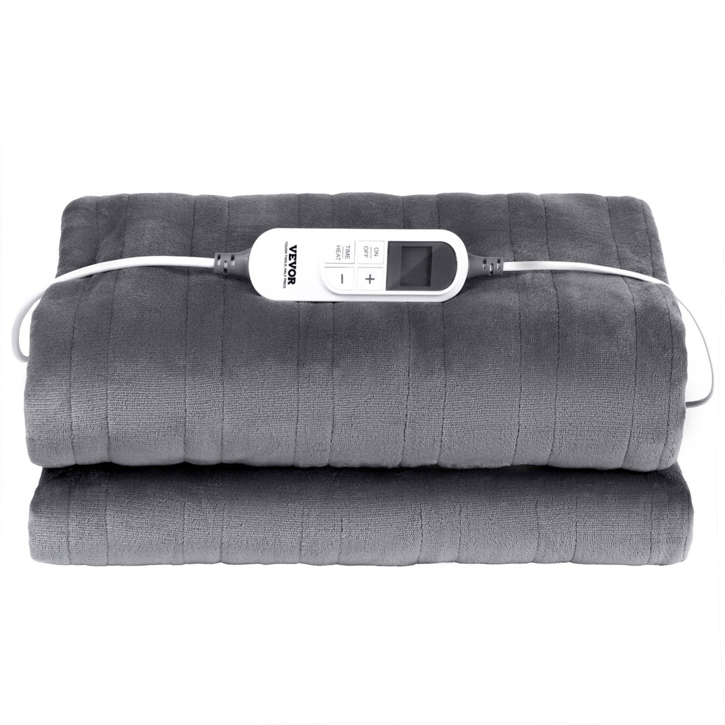Uppvärmd filt 130 x 160 cm Elektrisk kast mjuk flanell för present mormor