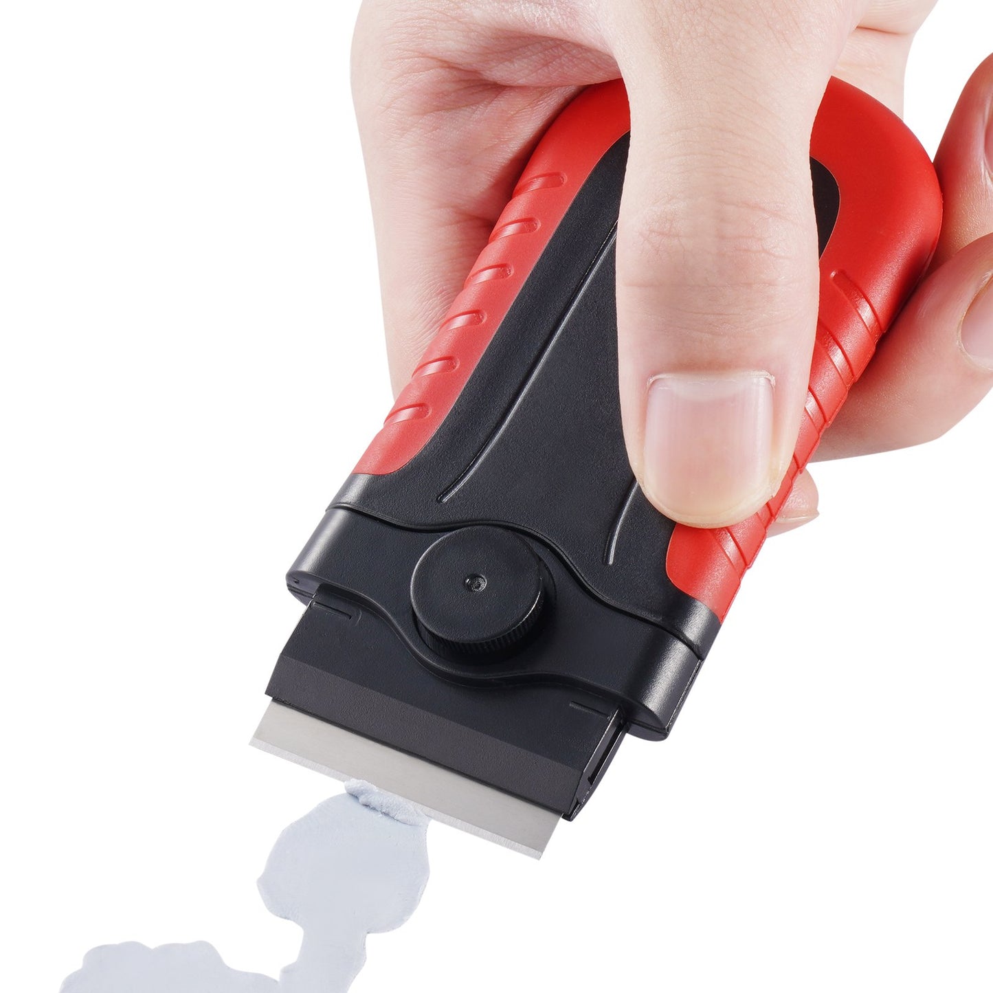 Razor Blade Scraper Locking Scraper Tool 15 Extra Blades with Safety Cap