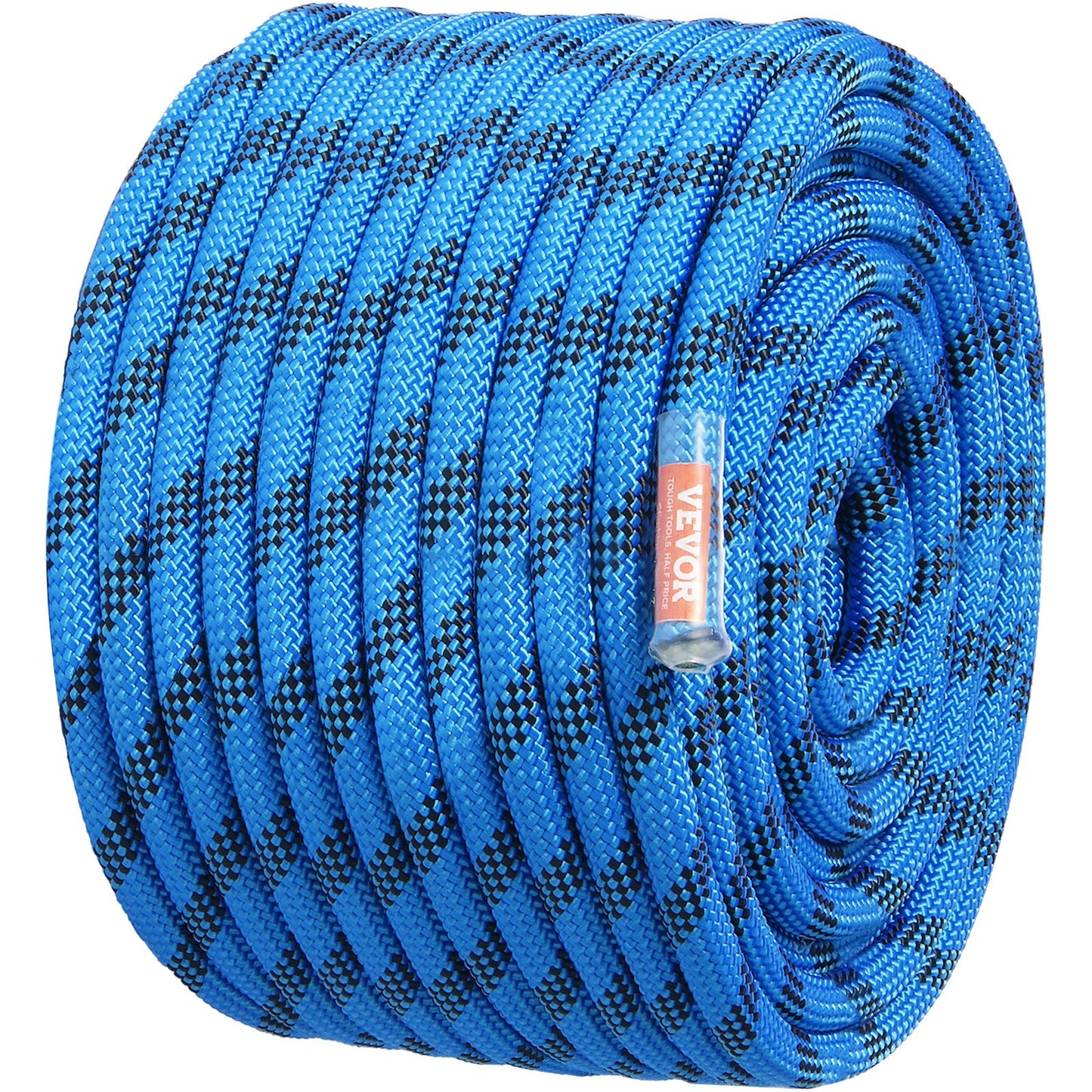 12,7 mm statiskt klätterrep 38M (125 fot) Klätterrep utomhus Blå