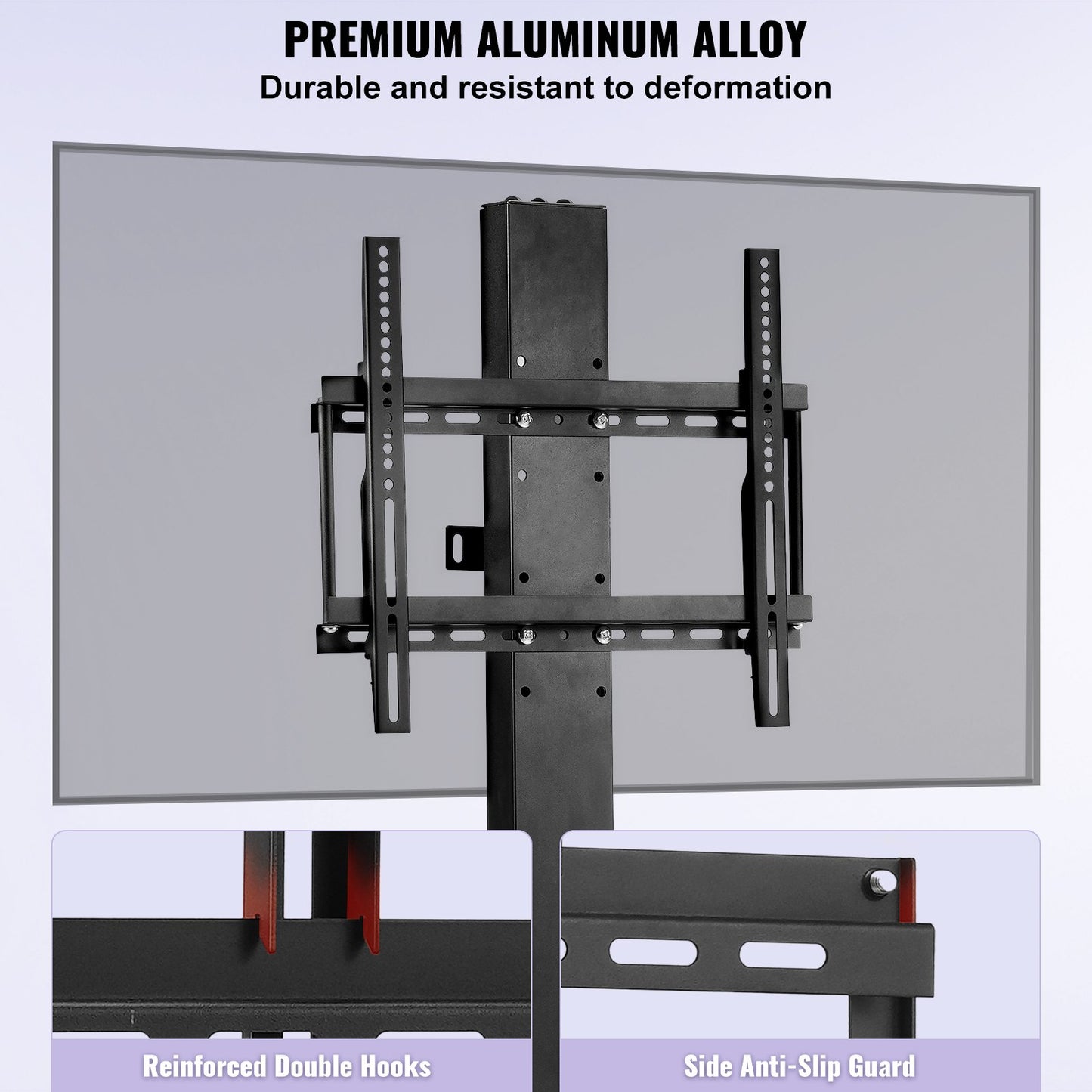 Motorized TV Lift Stroke 28 inches Motorized TV Mount Fits 26-57 inch TV Lift with Remote Control Height Adjustable 28 inches Load Capacity 132 Lbs