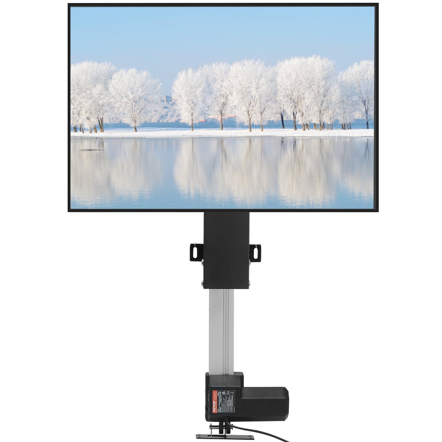 Motorized TV Lift Stroke 28 inches Motorized TV Mount Fits 26-57 inch TV Lift with Remote Control Height Adjustable 28 inches Load Capacity 132 Lbs