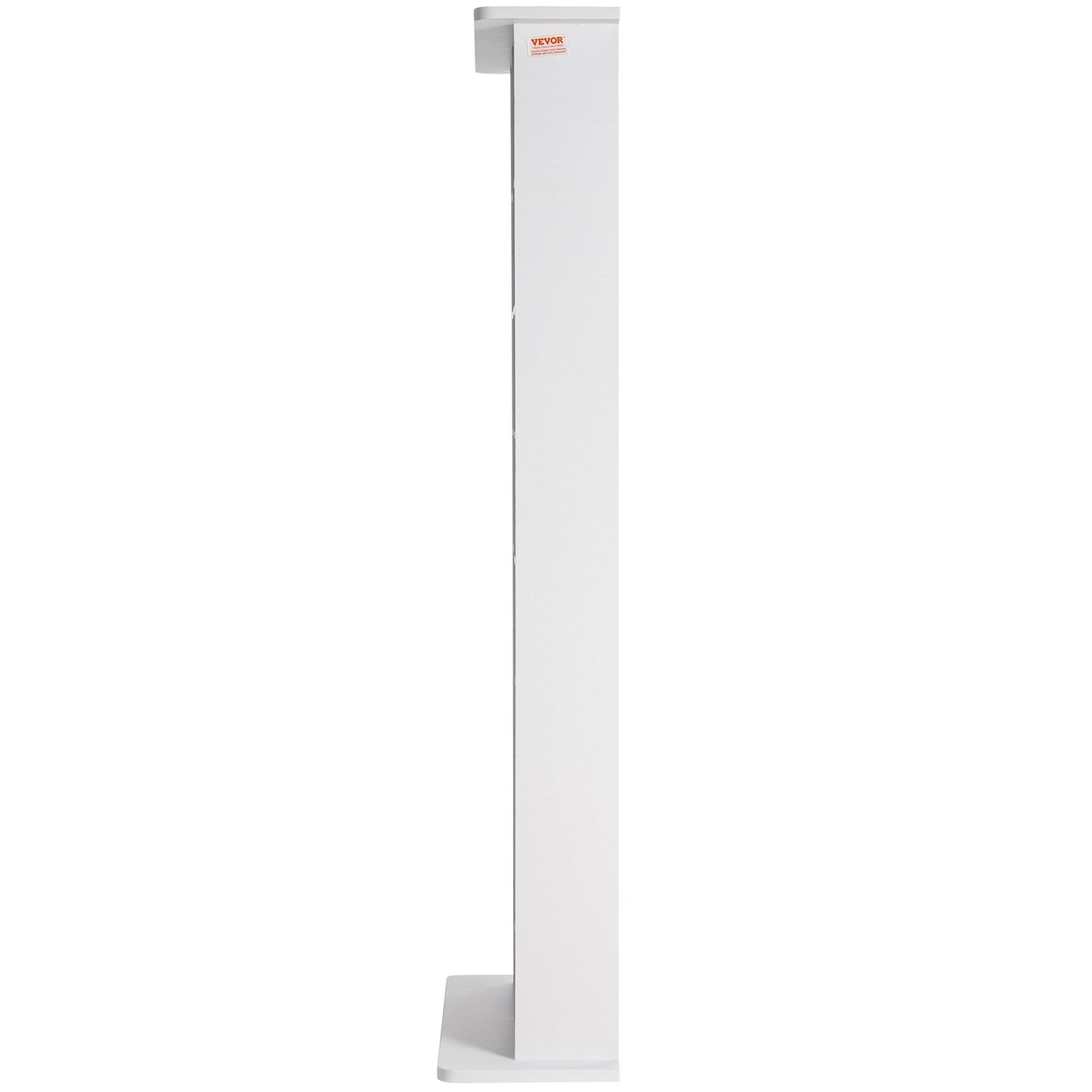 Media Storage Cabinet 8 Lager Justerbara DVD-hyllor Rymmer 464 CD-skivor Vita