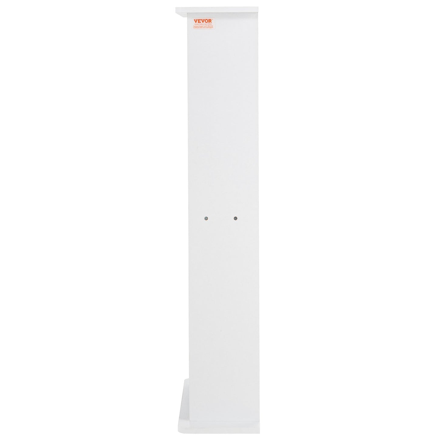 Media Storage Cabinet 5 lager Justerbara DVD-hyllor Rymmer 240 CD-skivor Vita