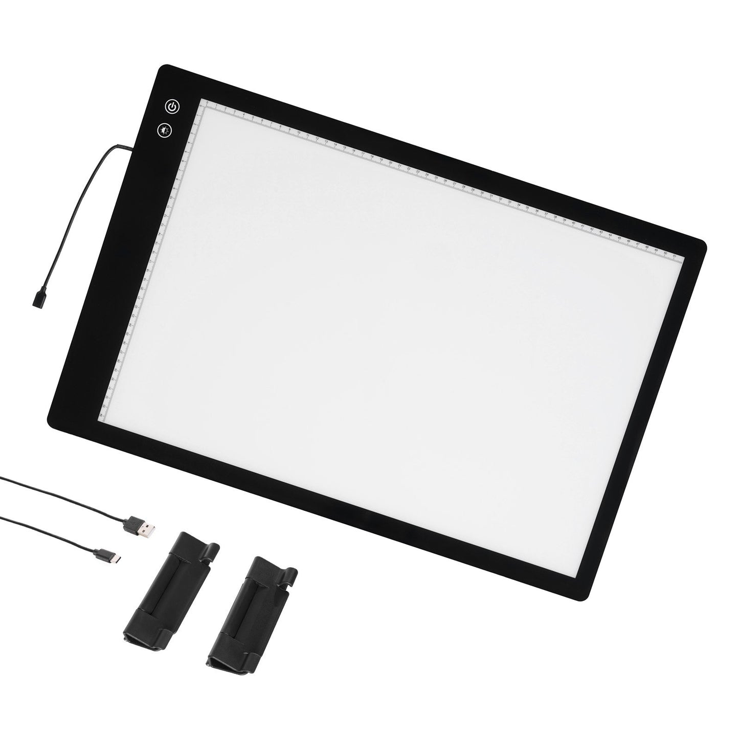 A2 LED Light Board Uppladdningsbar Tracing Pad 6 nivåer Dimbar Ljusstyrka