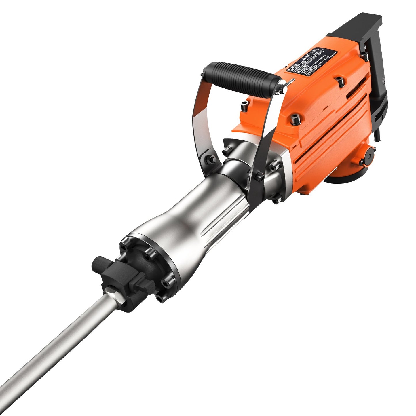 Abbruchhammer Betonbrecher 2200W Elektrohammer 6 Meißelbits