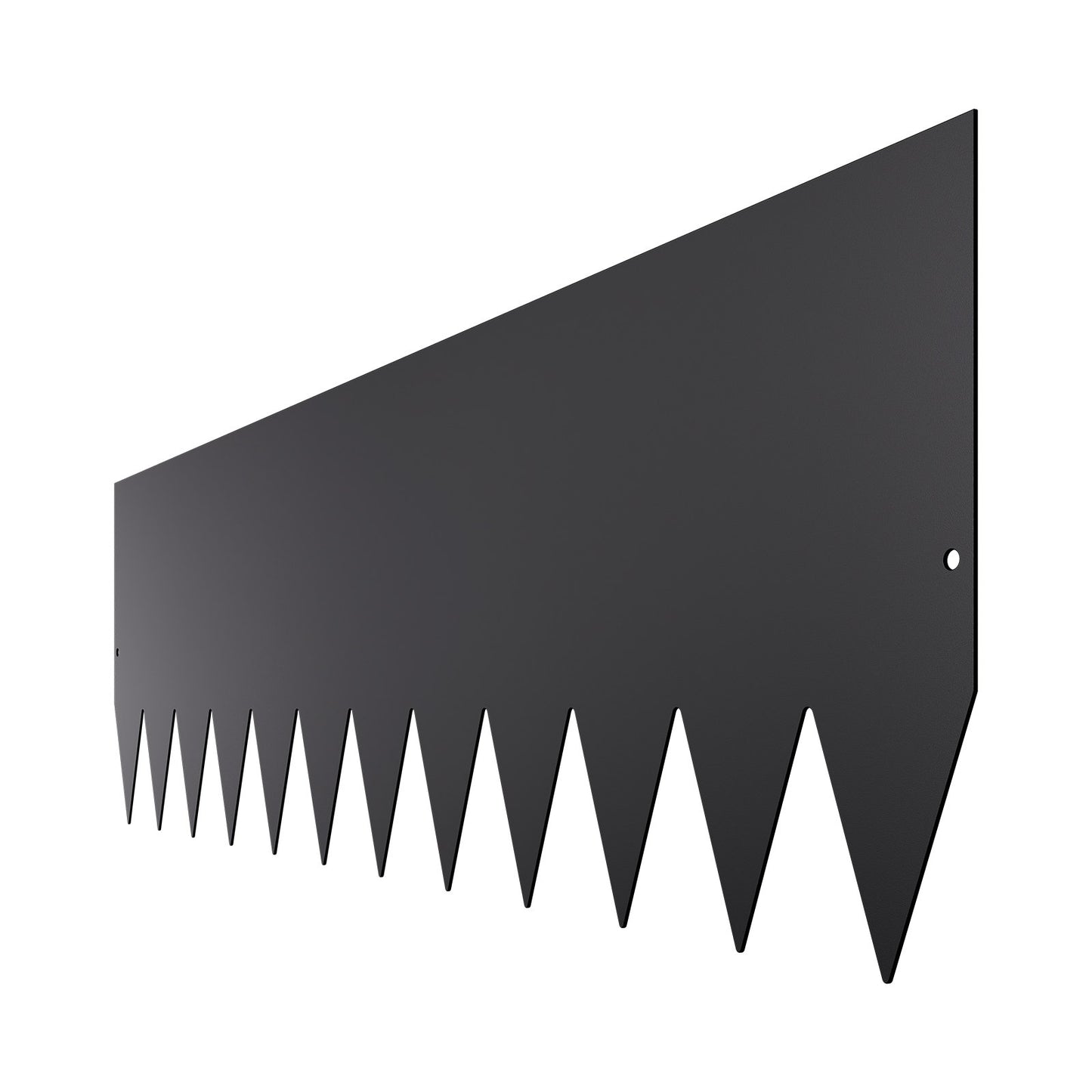 Stål Landskapskant 4-pack 40 x 12 tum Rostbeständig Pathway Divider