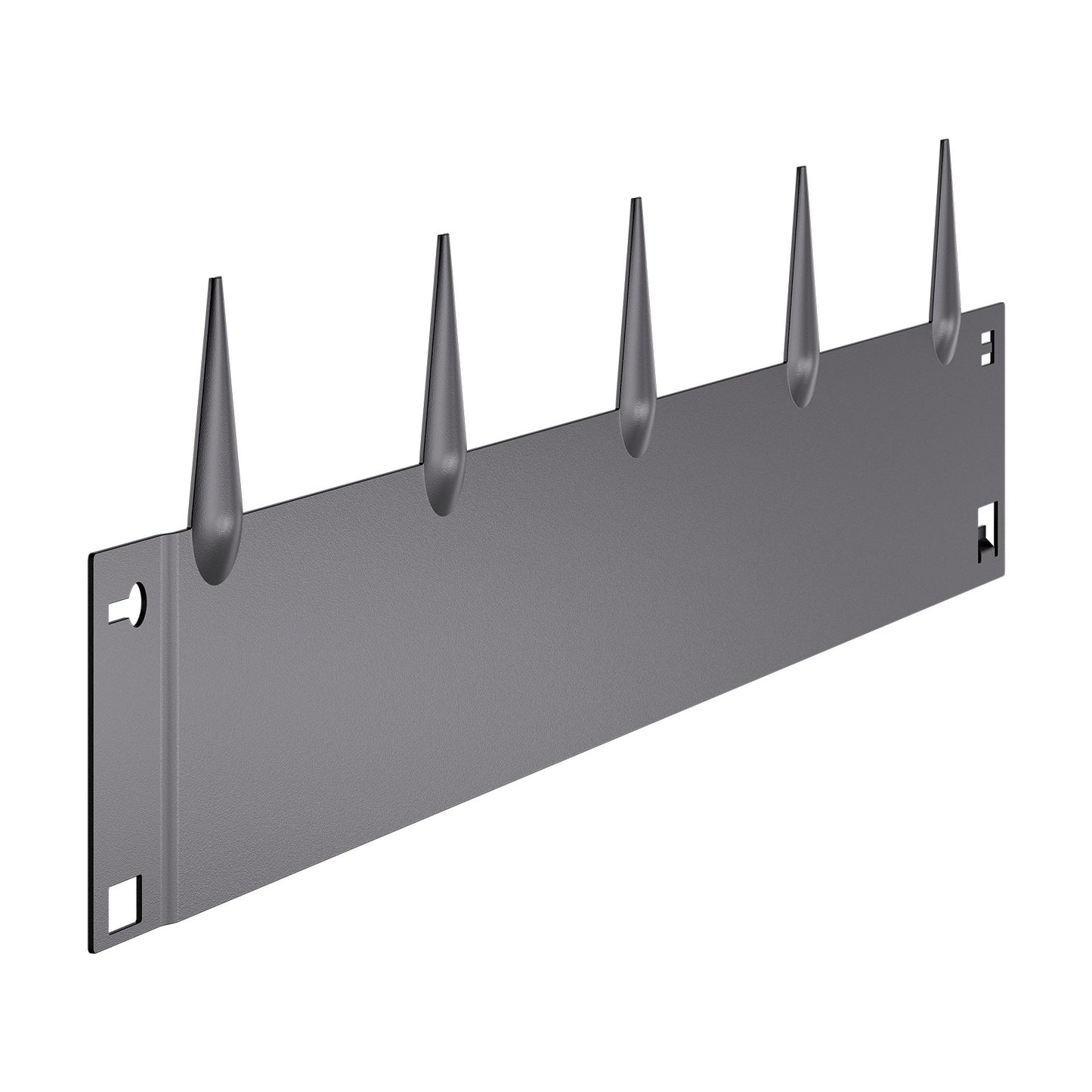 Steel Landskapskant 5-pack 39 x 5 tum Rostbeständig för Yard Dark Grey