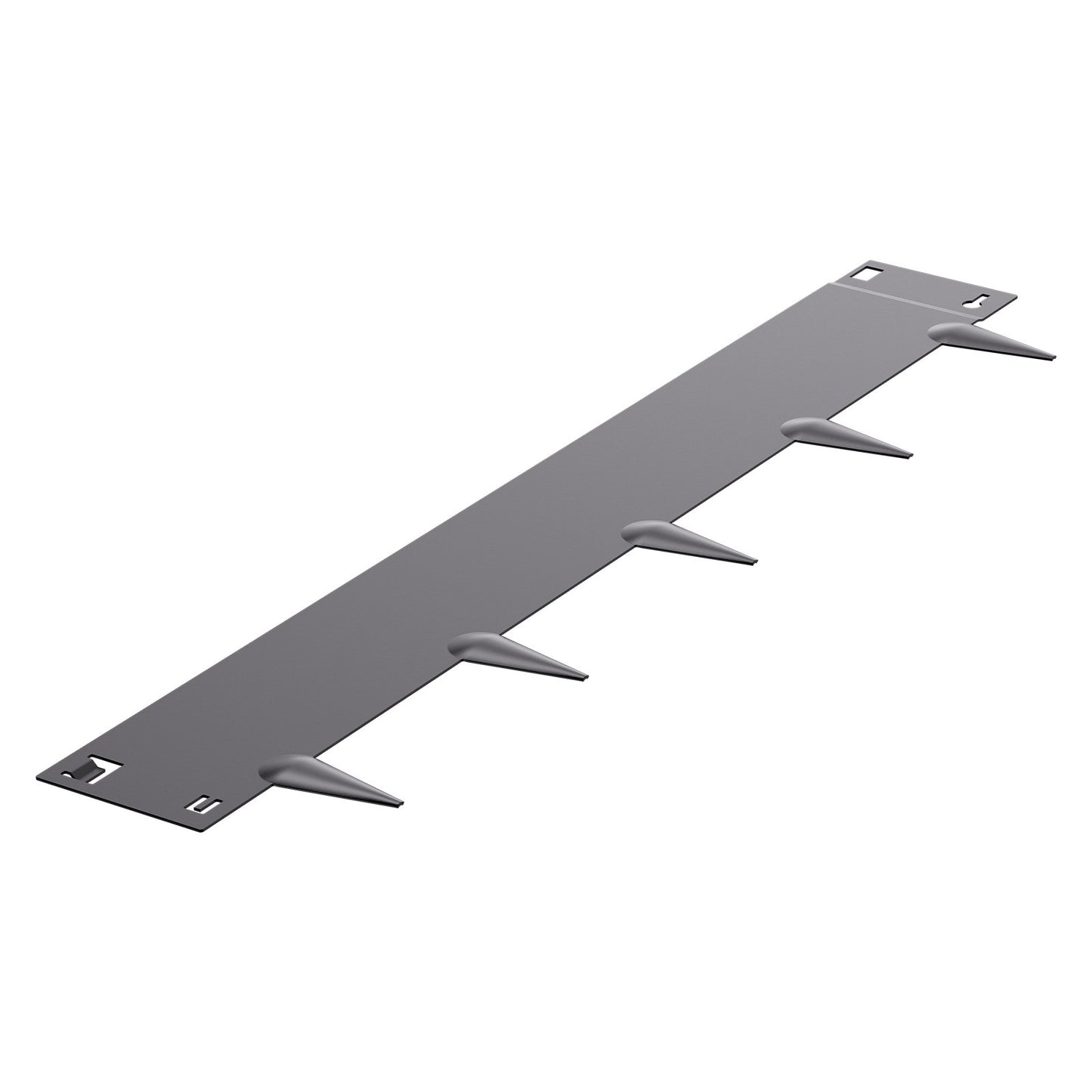 Steel Landskapskant 5-pack 39 x 5 tum Rostbeständig för Yard Dark Grey