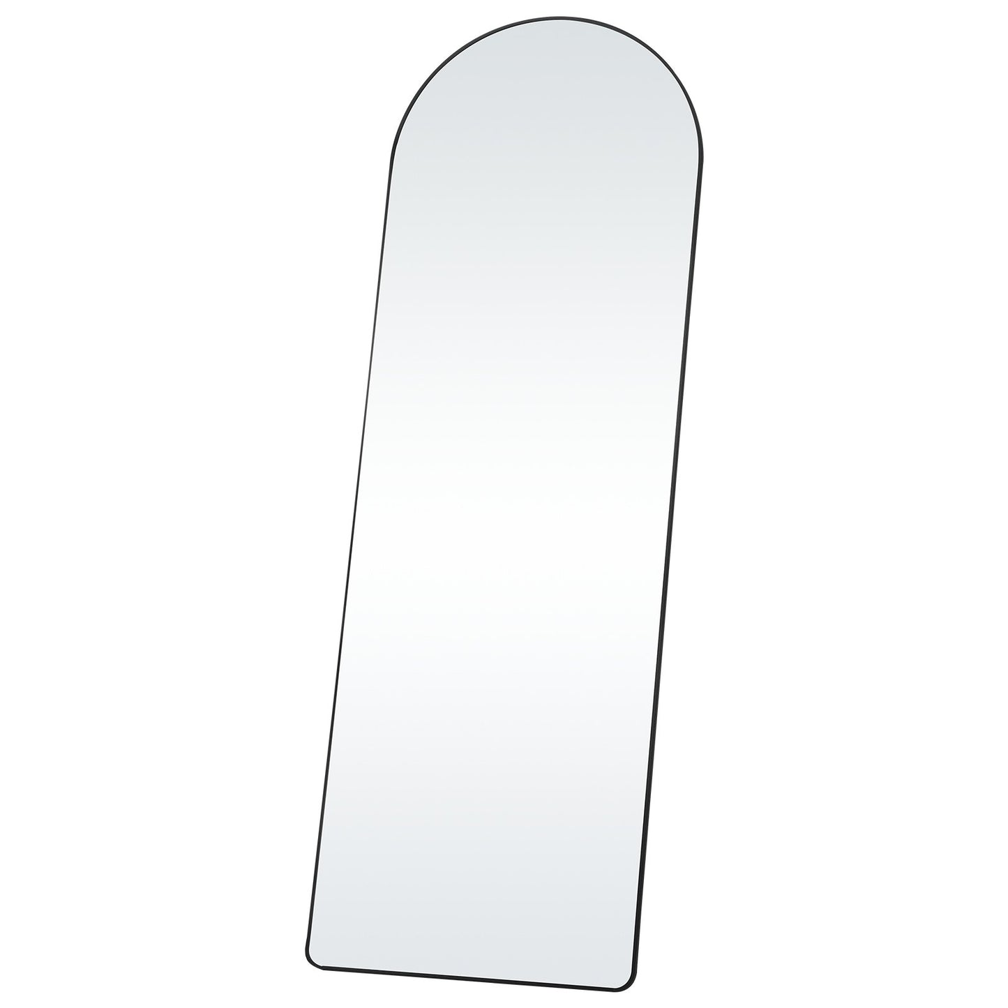 Gewölbter Ganzkörperspiegel 65'' x 22'' Ganzkörperspiegel stehend hängend