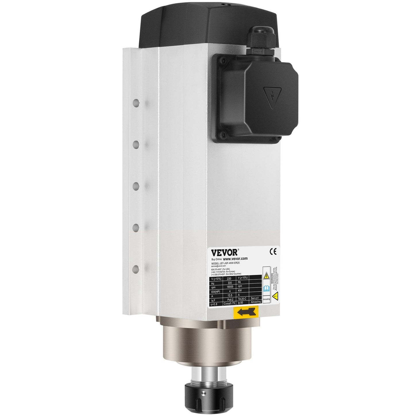 4KW 2220V air cooled spindle motor ER25 CNC air cooling spindle motor for CNC engraving milling machine
