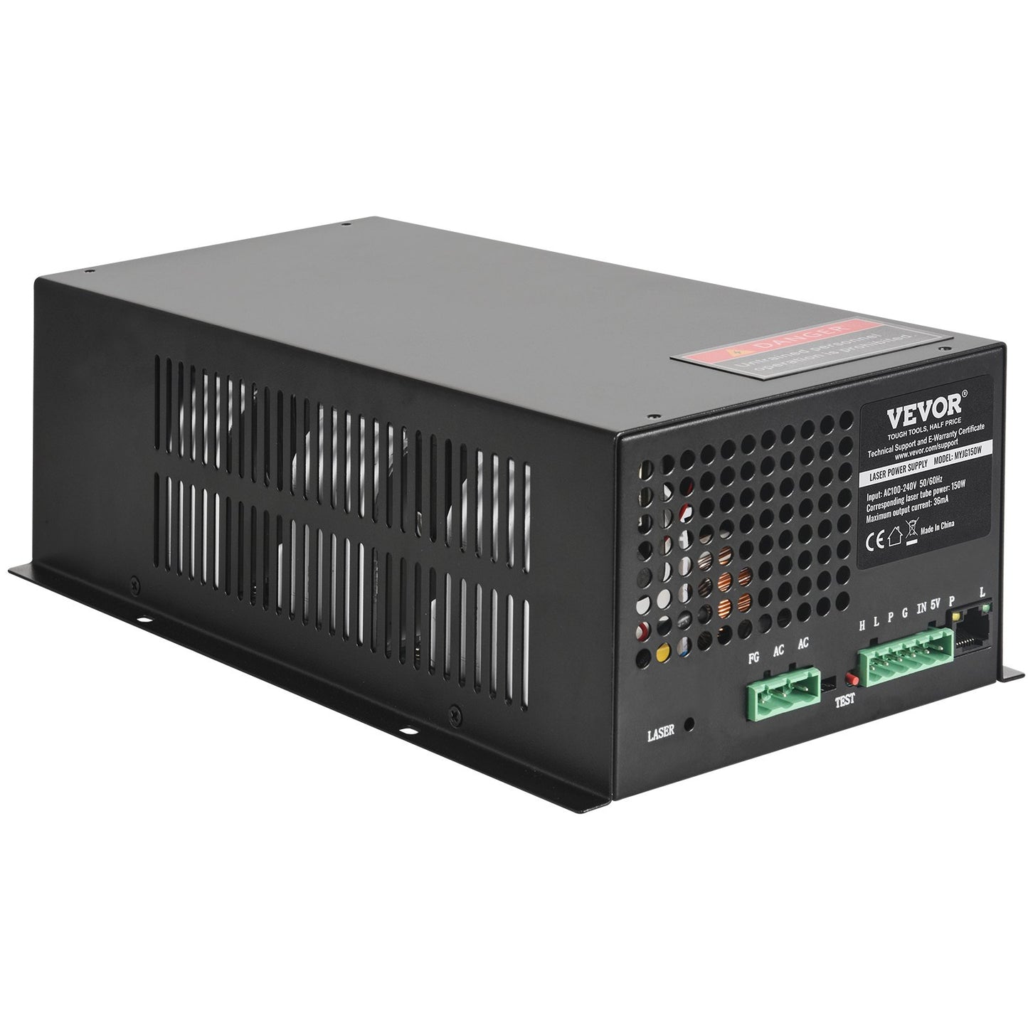 CO2 Laser Strömförsörjning för 150W Laser Tube Laser Gravers och Cutters