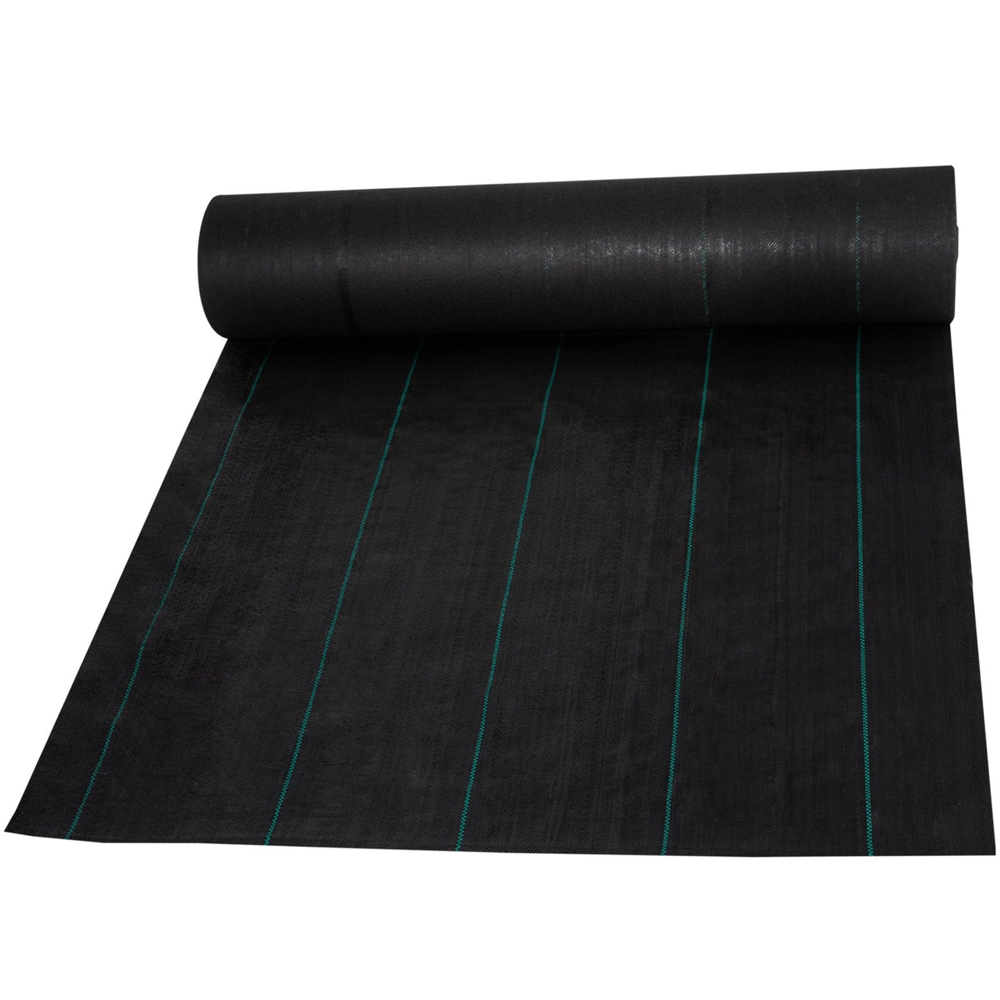 Weed Barrier Landscape Fabric, 5 x 250 Feet, 5 Oz Premium Woven Ground Cover Heavy Duty PP Material and Easy Installation, Single Layer for Outdoor Garden, Lawn, Driveway, Black