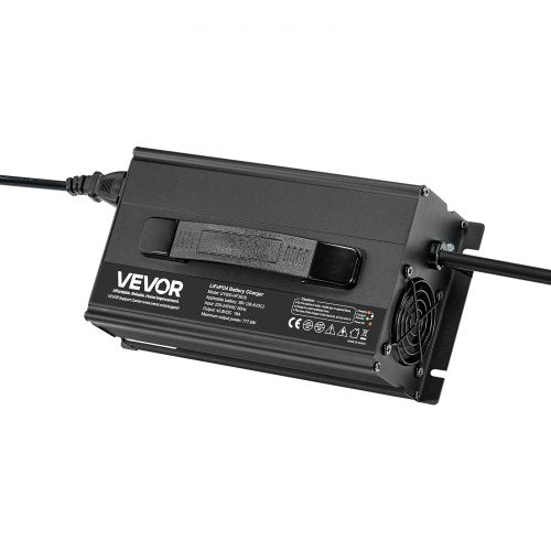 36V 18A litiumbatteriladdare 43.8V AC-DC LiFePO4 smart laddare för husbil