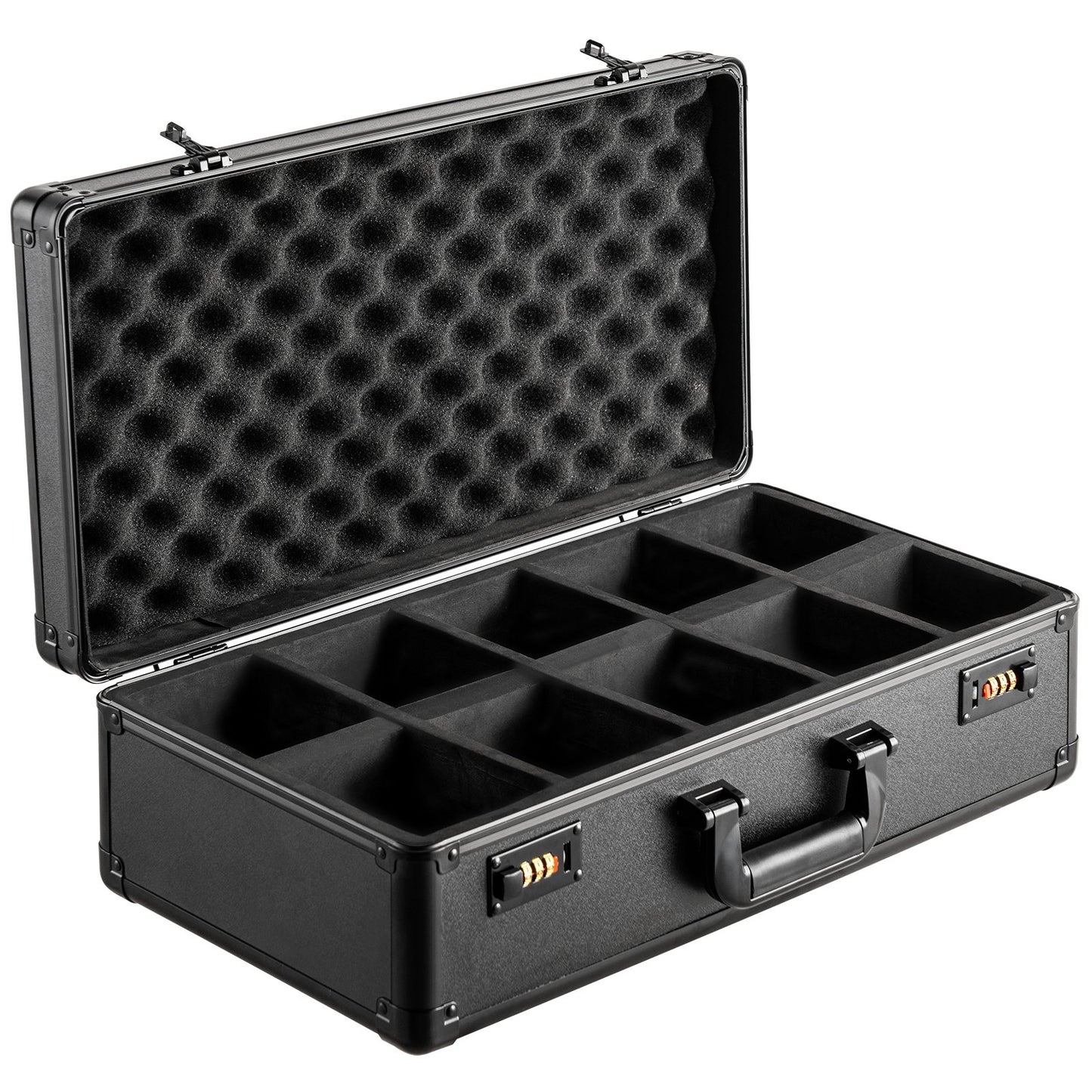 162 PSA Graded Card Storage Box 5 Compartments Sports Card Holder Case Coded Lock