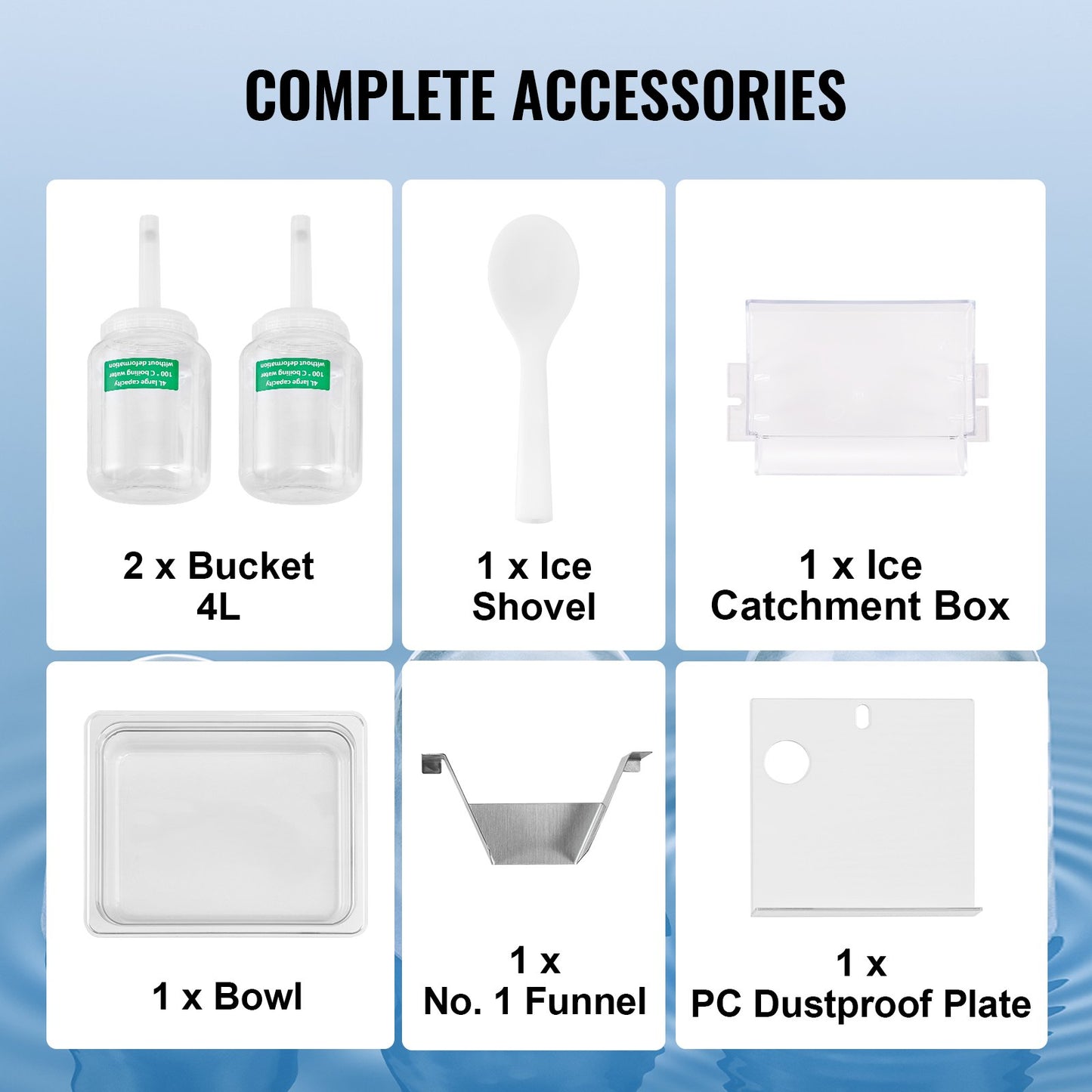 Commercial Snowflake Ice Cream Machine 397LBS/24H Stainless Steel For Ice Cream
