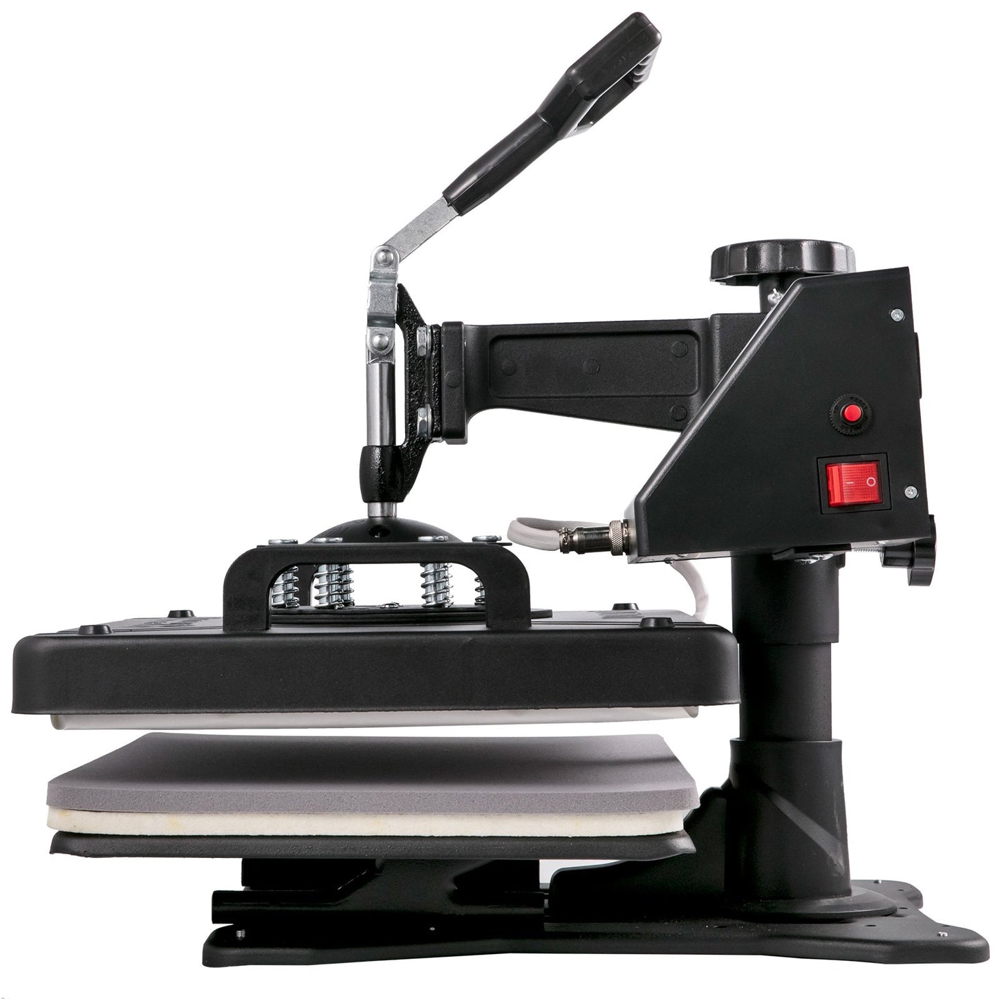 Wärmepresse 6-in-1-Wärmepresse 38 x 30 cm T-Shirt-Presse Tassendruckmaschine Multifunktionale Wärmeübertragungsmaschine für T-Shirt-Becher-Hutplatten-Sublimationsdruck