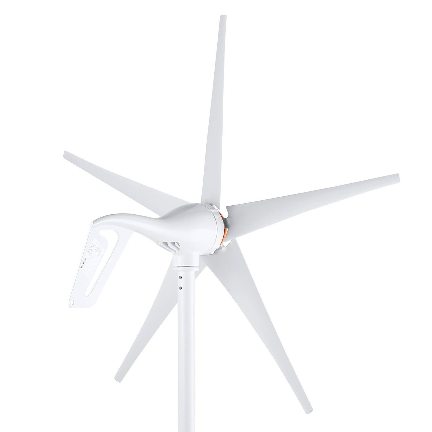 500W vindturbingenerator 12V 5-blads vindturbinsats och MPPT-styrenhet