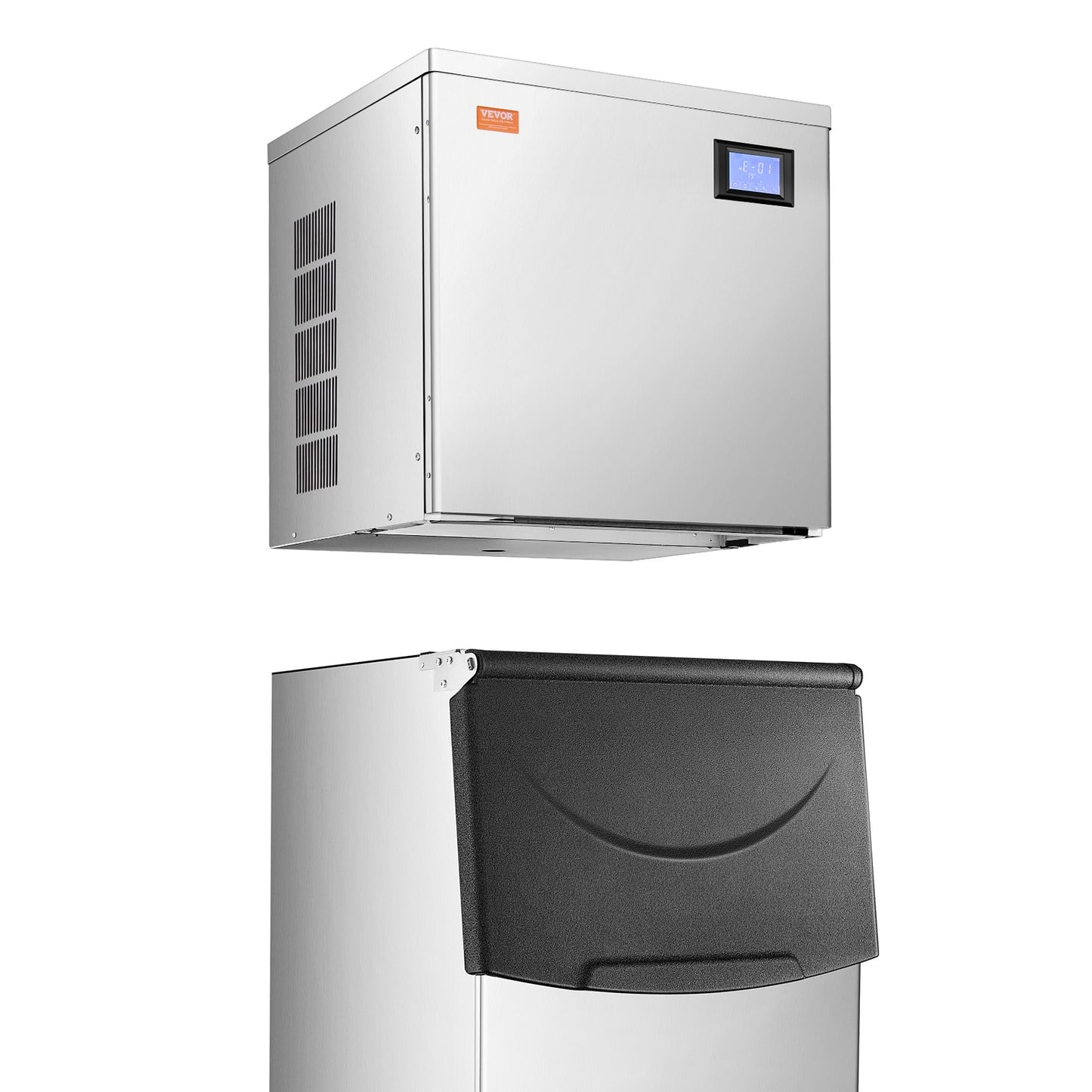 Gewerbliche Eismaschine, 259 kg/Tag, selbstreinigende Eismaschine – nur Kopf