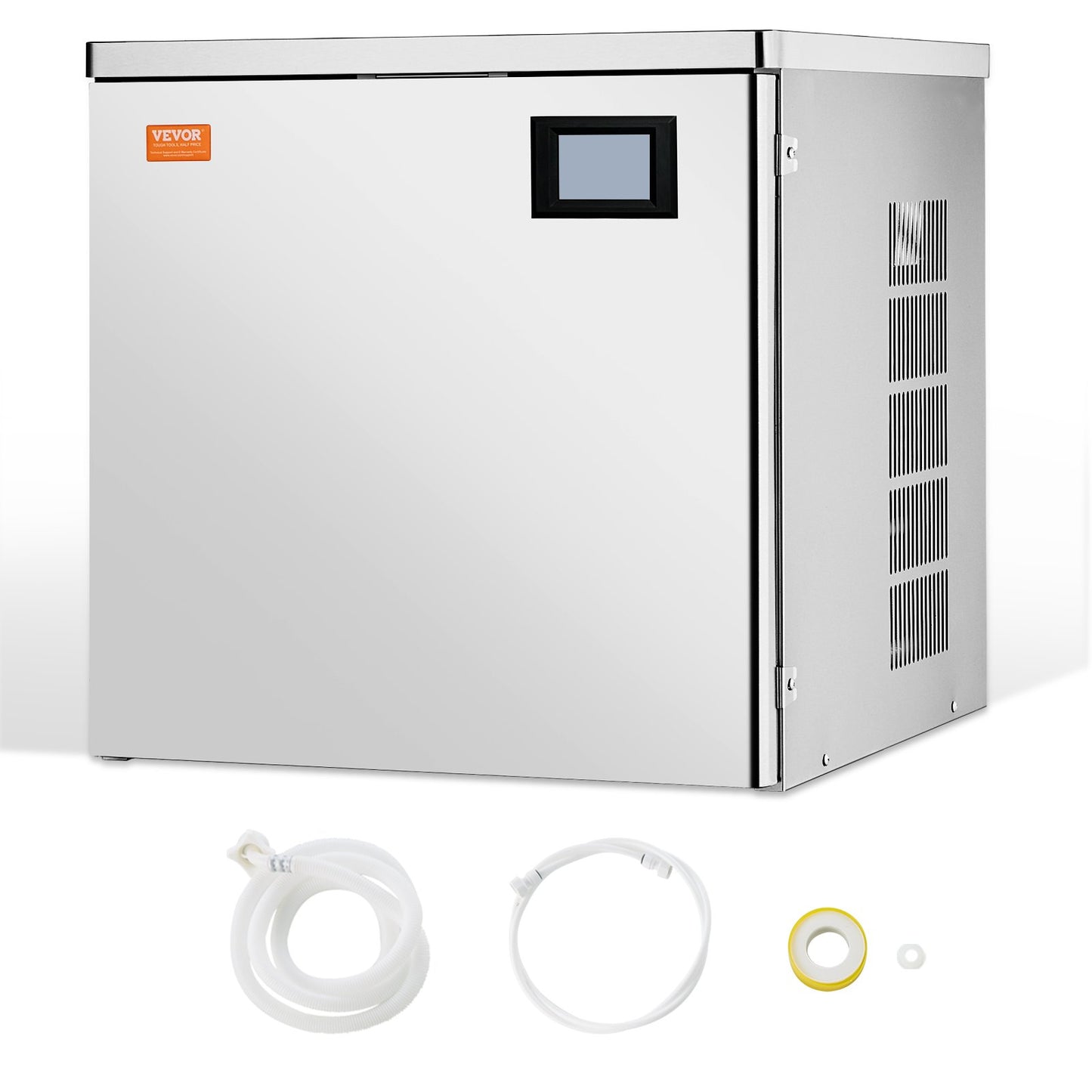 Gewerbliche Eismaschine, 259 kg/Tag, selbstreinigende Eismaschine – nur Kopf