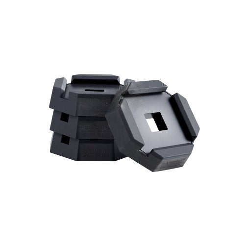 RV Leveling Pads 5000 lbs 4 Styck Gummi Trailer Jack Pads 5,5" kvadratfot | EU