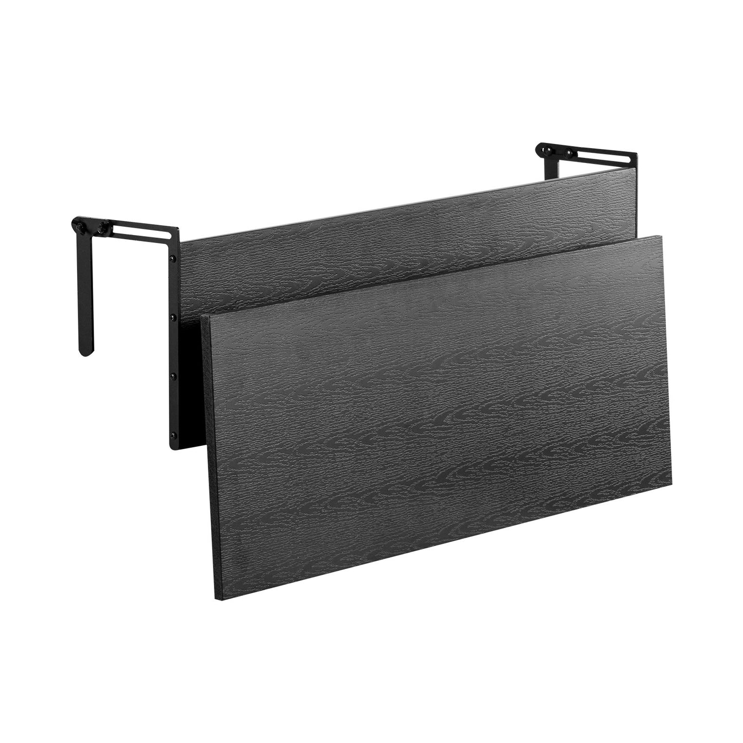 Balkonghängande bord 12 x 32 tum Uteplatsräcke Barbord Fällbart